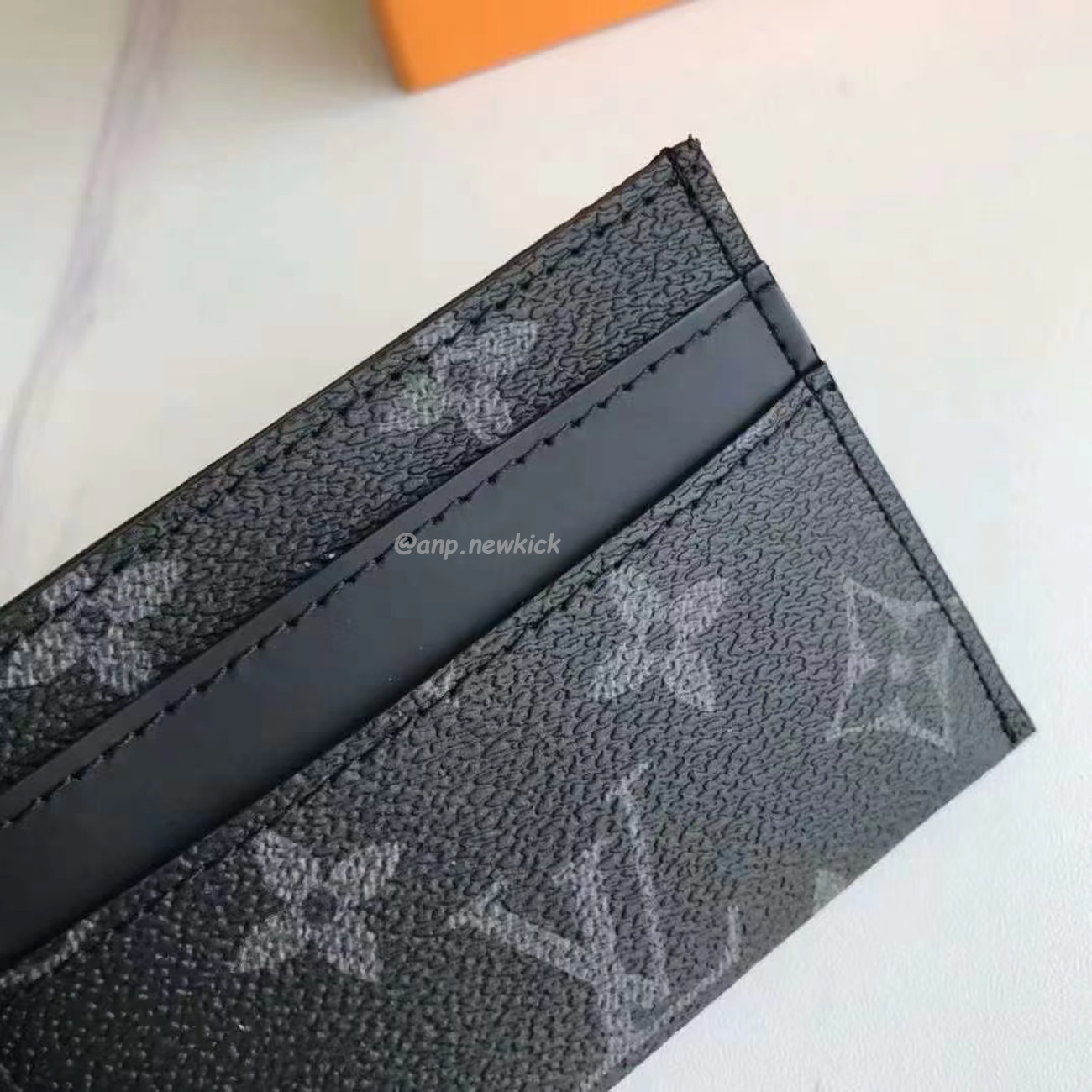 Louis Vuitton Card Holder Porte Cartes Double Monogram Eclipse Blackgrey M62170 (4) - www.kitistry.com Louis Vuitton Card Holder Porte Cartes Double Monogram Eclipse Blackgrey M62170 (4) - www.kitistry.com