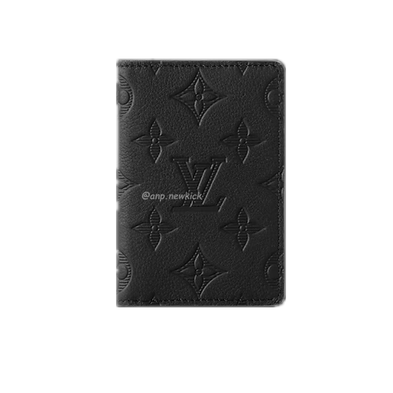 Louis Vuitton M62899 Pocket Organiser Shadow Black (1) - www.kitistry.com