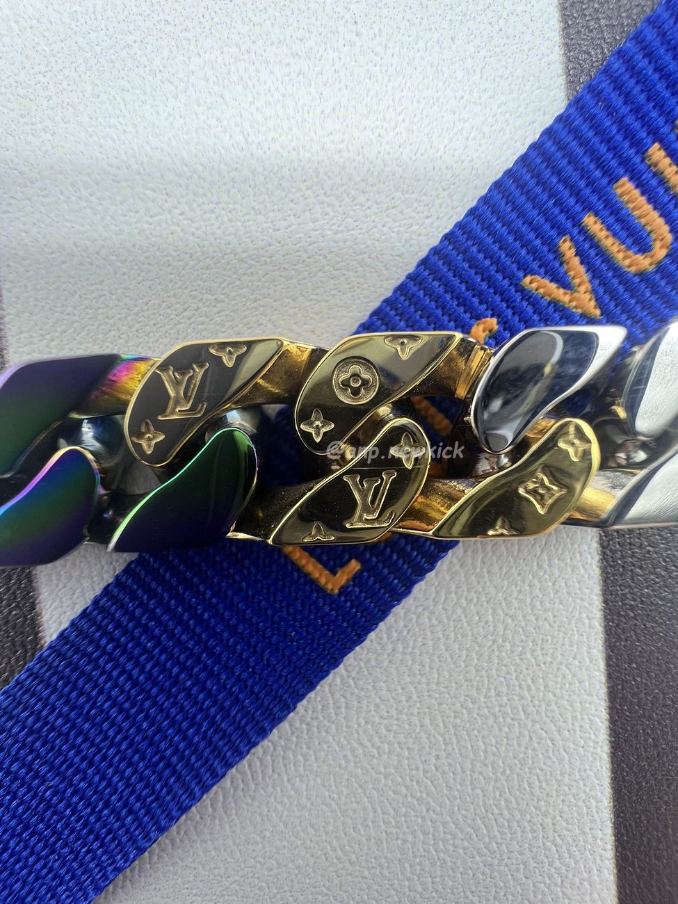Louis Vuitton Chain Monogram Colors Black Gold Multicolor (6) - www.kitistry.com Louis Vuitton Chain Monogram Colors Black Gold Multicolor (6) - www.kitistry.com