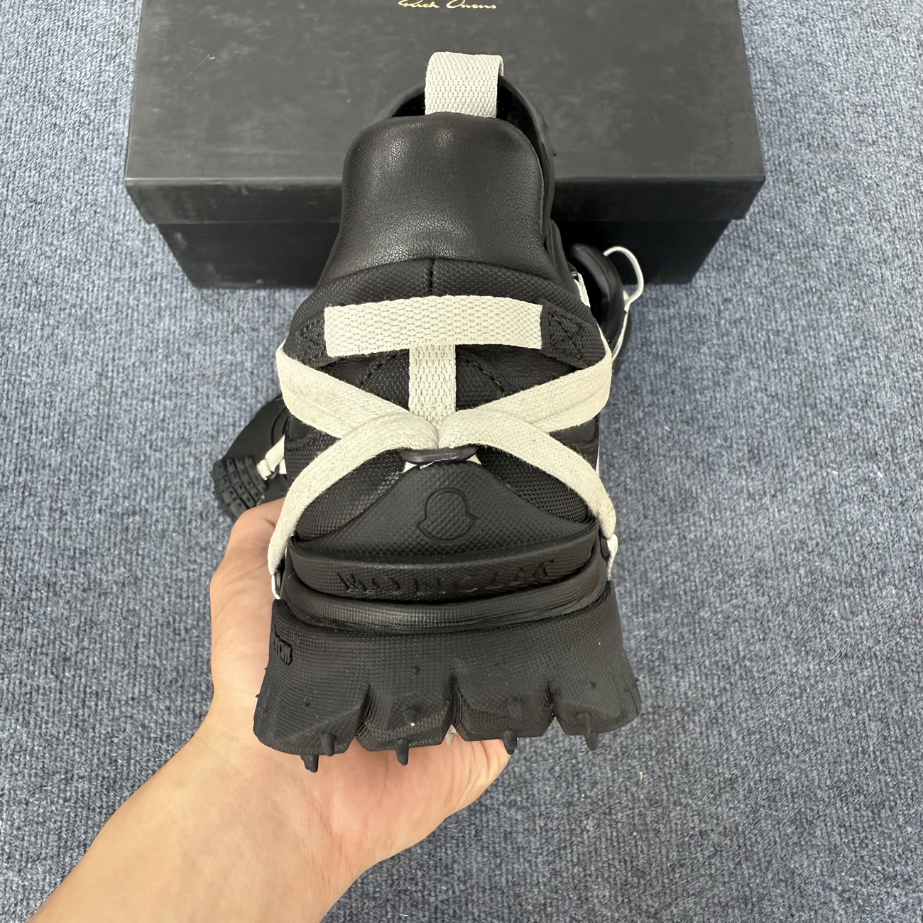 Rick Owens X Moncler Trailgrip Megalace Black Mu02d4m10m4321 999 (2) - www.kitistry.com Rick Owens X Moncler Trailgrip Megalace Black Mu02d4m10m4321 999 (2) - www.kitistry.com