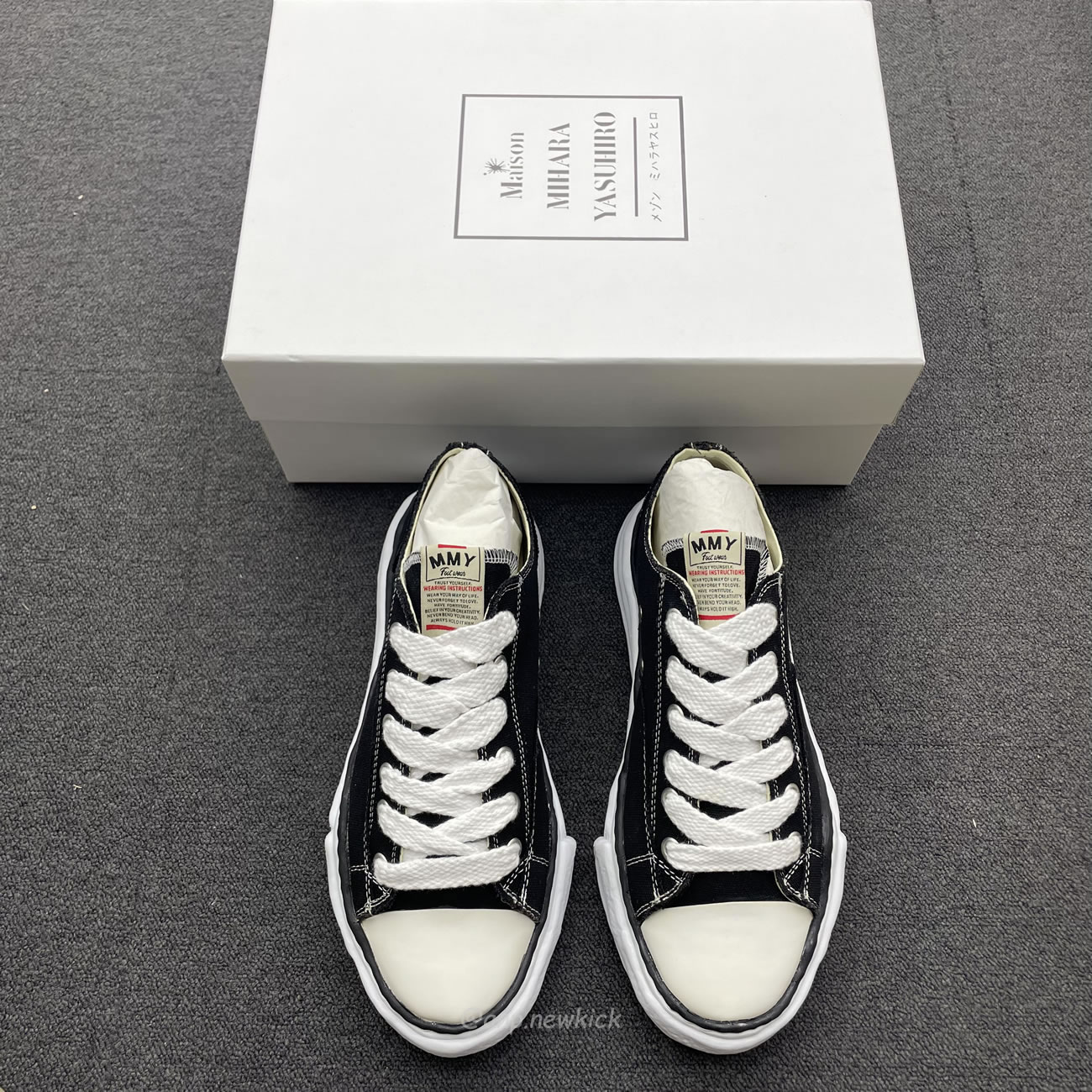 Maison Mihara Yasuhiro Hank Low Top Sneakers Black (10) - www.kitistry.com Maison Mihara Yasuhiro Hank Low Top Sneakers Black (10) - www.kitistry.com