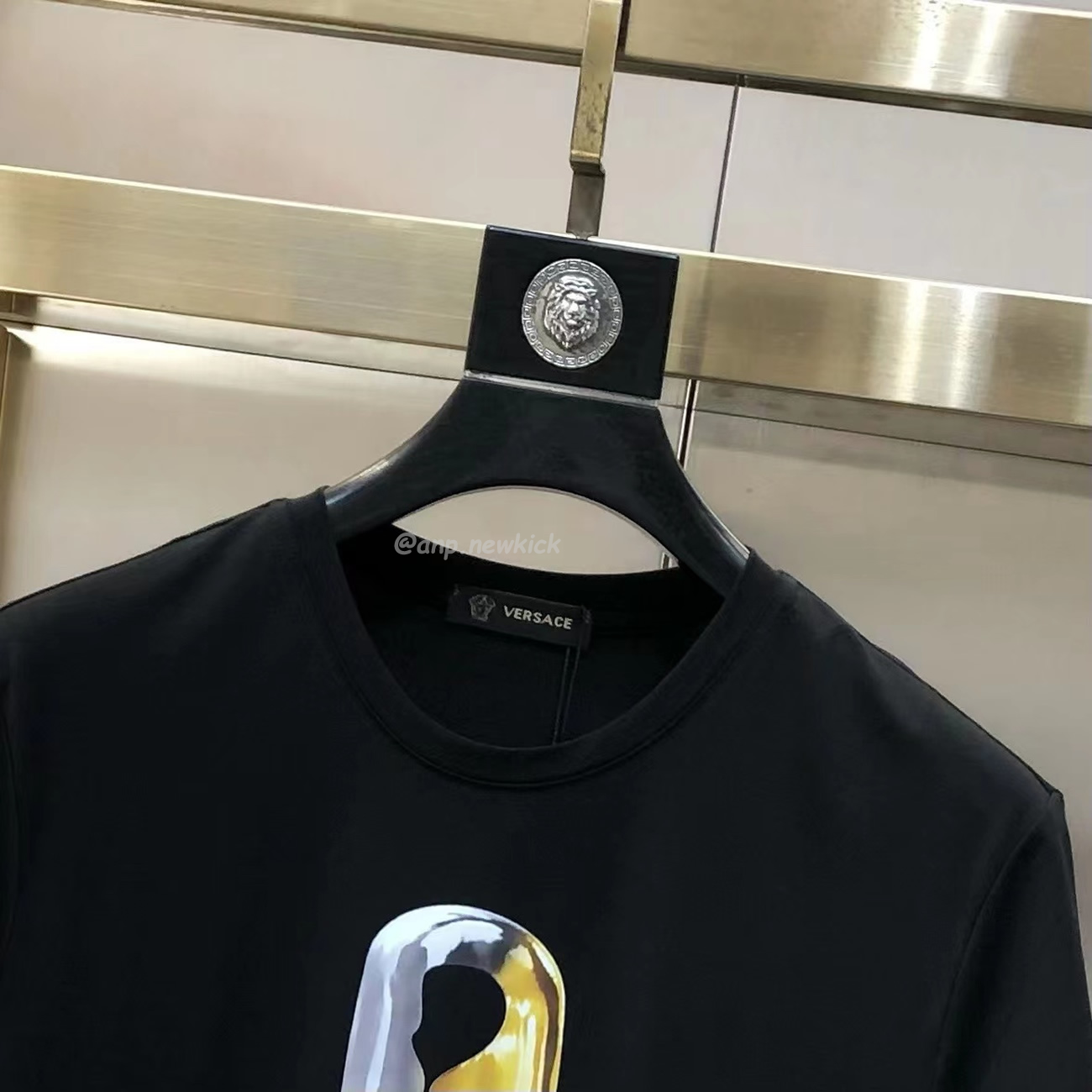 Versace Pattern Medusa Logo Printed Cotton T Shirt (12) - www.kitistry.com