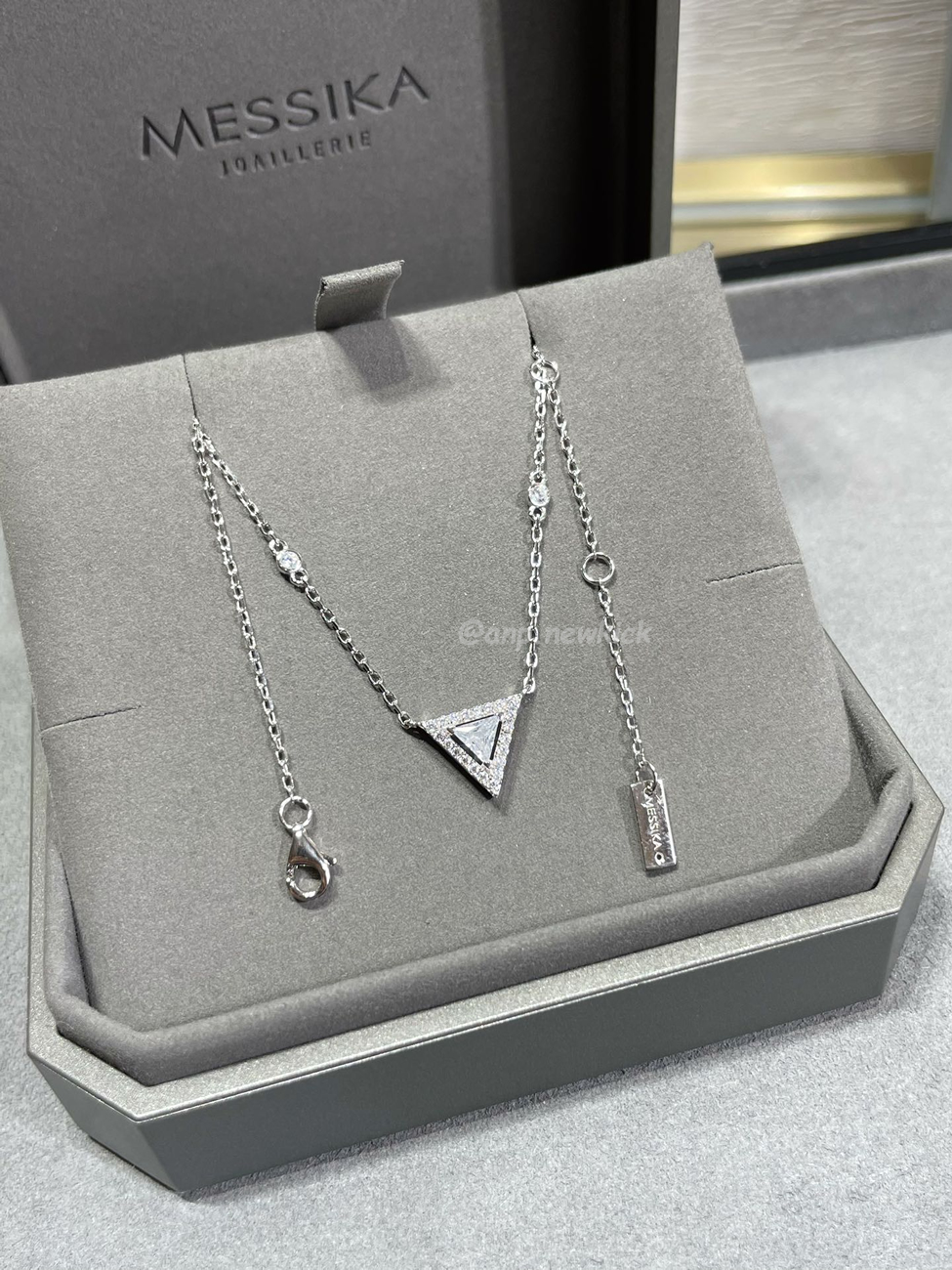 Messika Triangle Cut Necklace (1) - www.kitistry.com Messika Triangle Cut Necklace (1) - www.kitistry.com