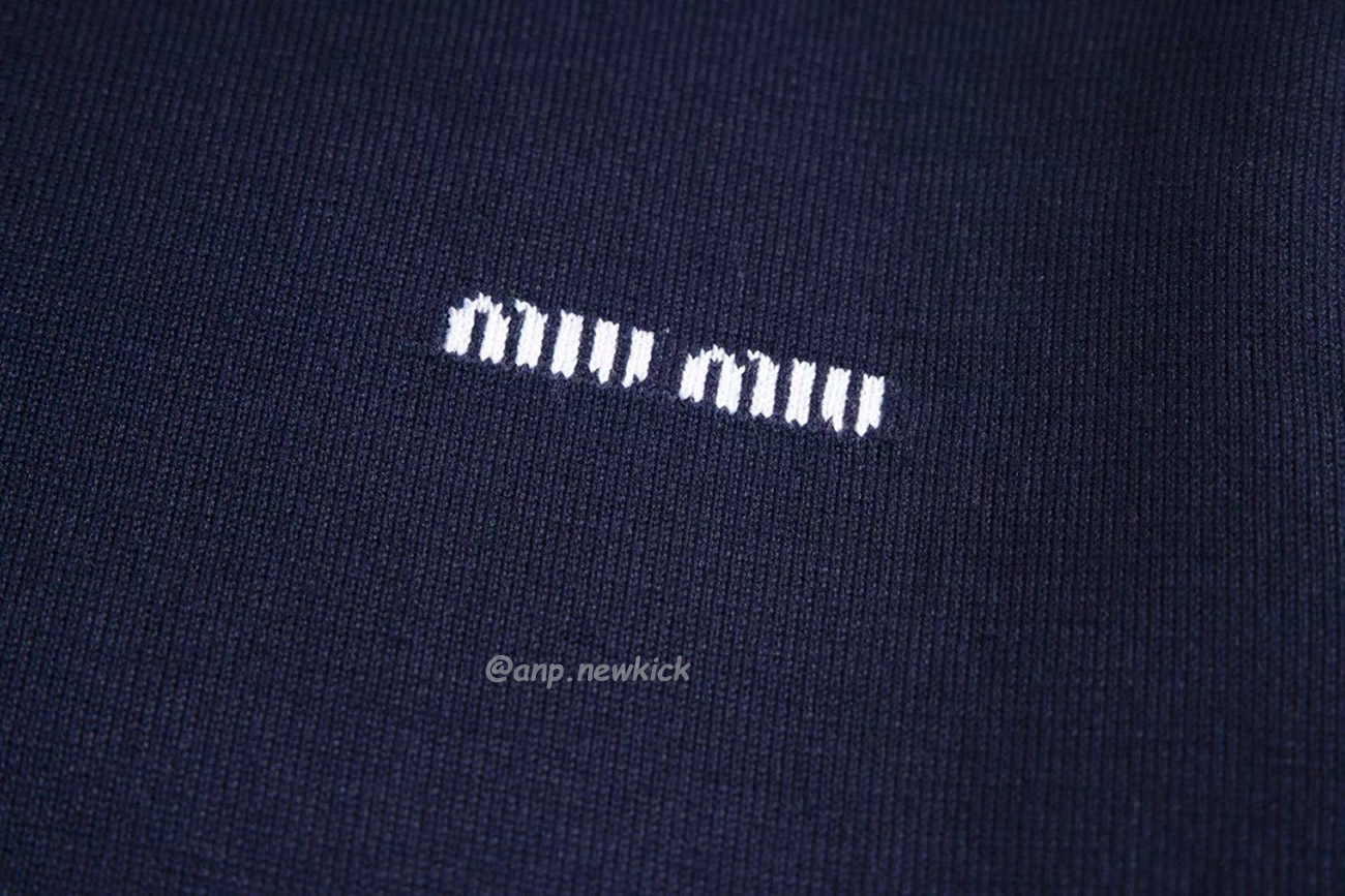 Miu Miu Logo Embroidery Polo Top In Navy (7) - www.kitistry.com Miu Miu Logo Embroidery Polo Top In Navy (7) - www.kitistry.com