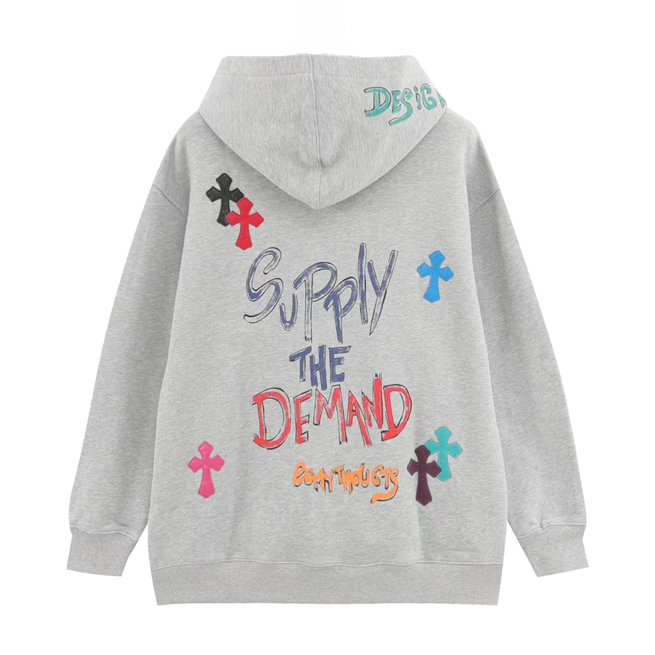 Chrome Hearts Multi Color Cross Hoodie Black White Gray (10) - www.kitistry.com Chrome Hearts Multi Color Cross Hoodie Black White Gray (10) - www.kitistry.com