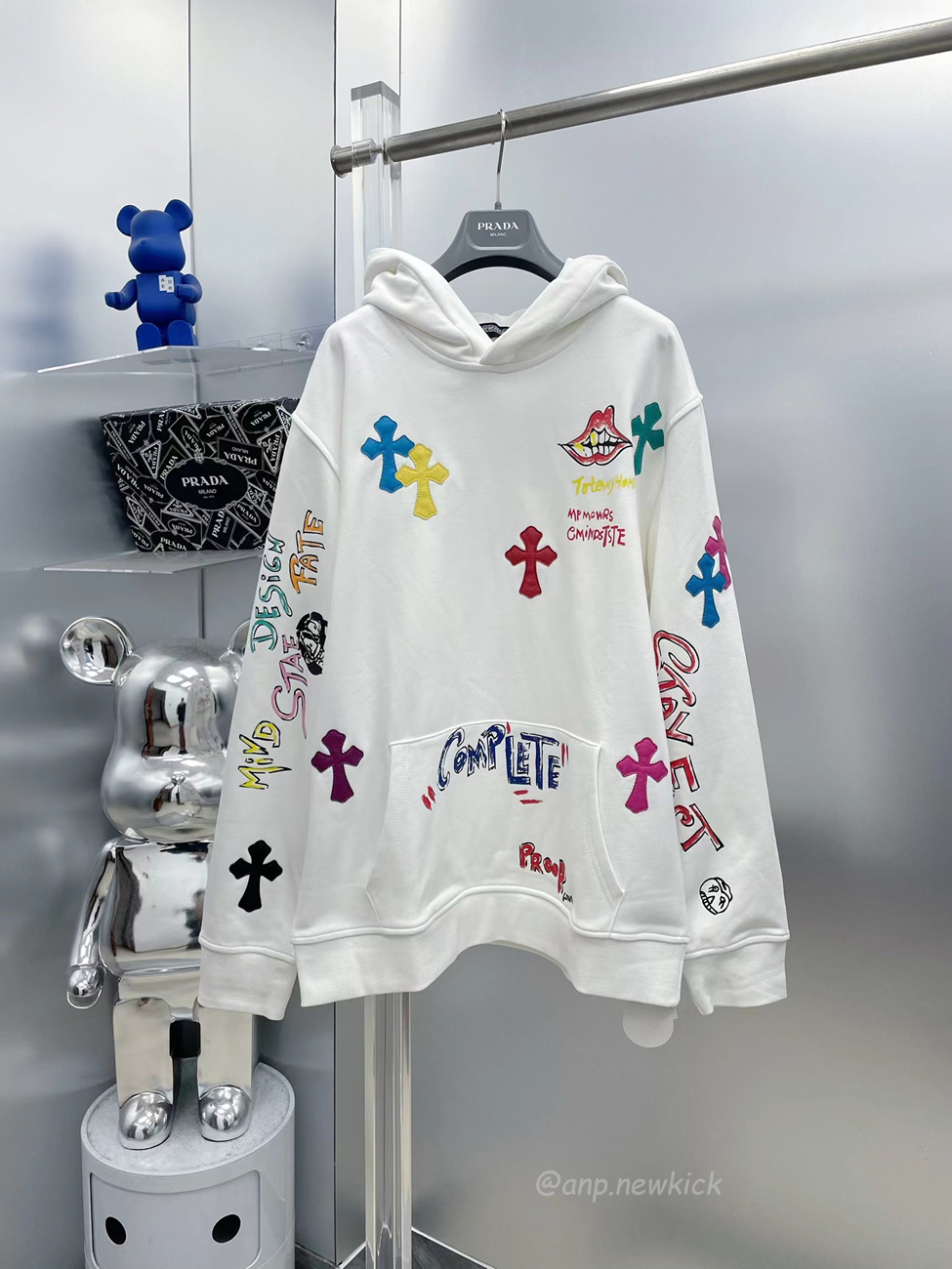 Chrome Hearts Multi Color Cross Hoodie Black White Gray (16) - www.kitistry.com Chrome Hearts Multi Color Cross Hoodie Black White Gray (16) - www.kitistry.com