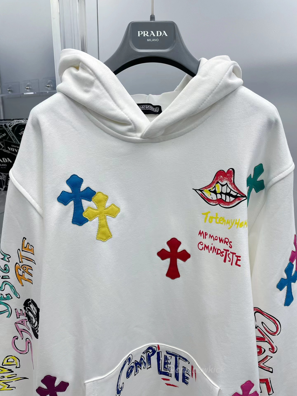 Chrome Hearts Multi Color Cross Hoodie Black White Gray (2) - www.kitistry.com Chrome Hearts Multi Color Cross Hoodie Black White Gray (2) - www.kitistry.com