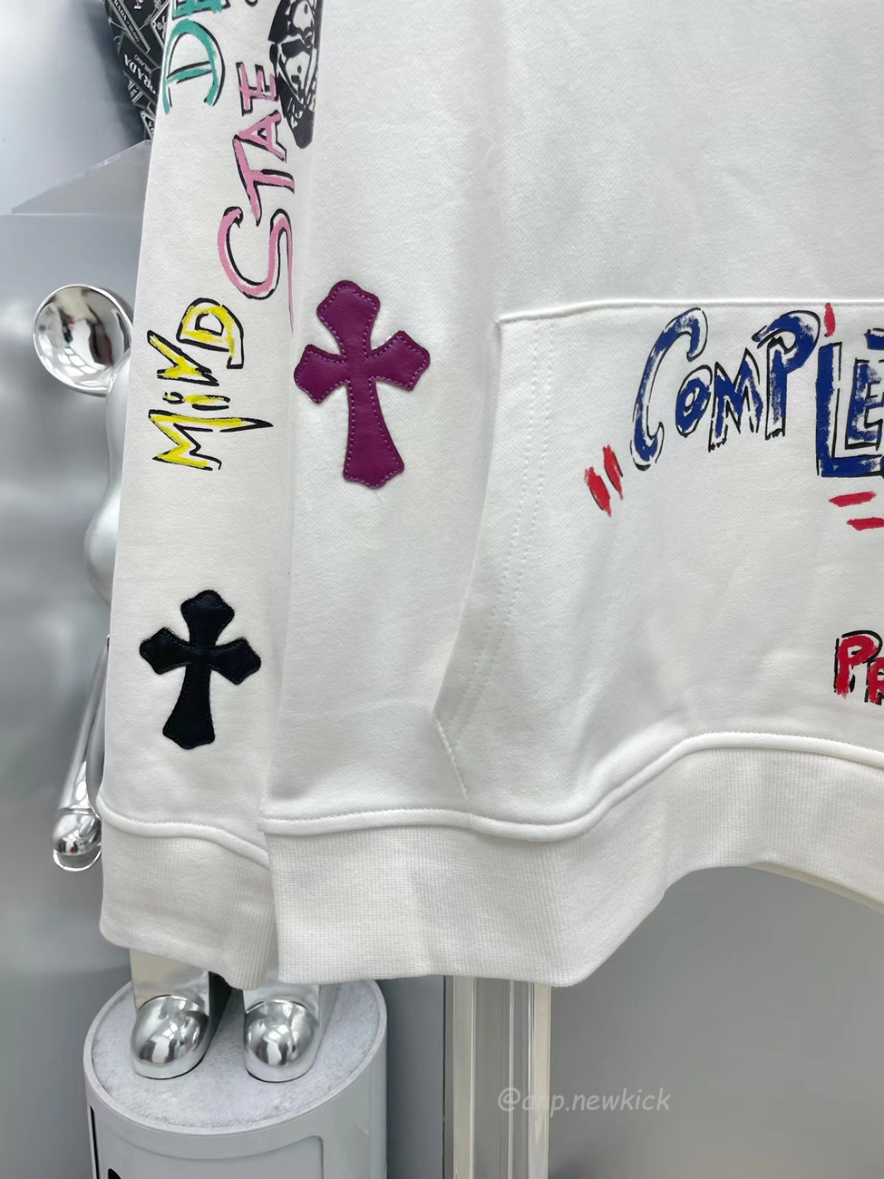 Chrome Hearts Multi Color Cross Hoodie Black White Gray (3) - www.kitistry.com Chrome Hearts Multi Color Cross Hoodie Black White Gray (3) - www.kitistry.com