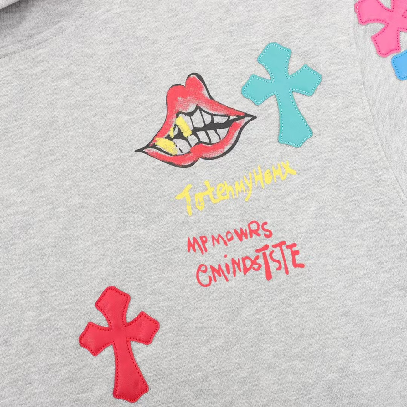 Chrome Hearts Multi Color Cross Hoodie Black White Gray (5) - www.kitistry.com Chrome Hearts Multi Color Cross Hoodie Black White Gray (5) - www.kitistry.com