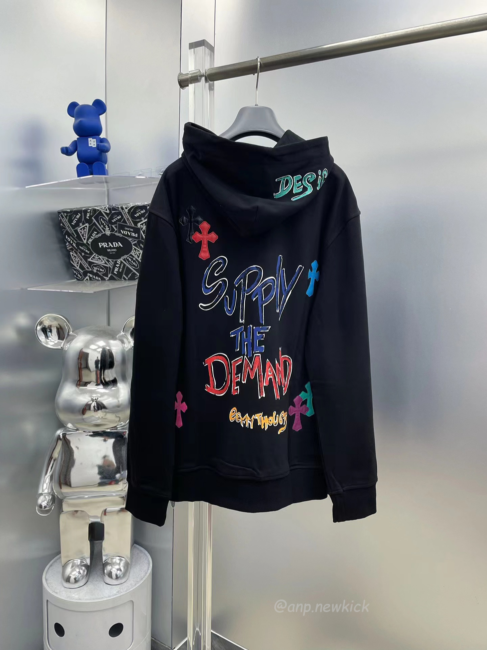 Chrome Hearts Multi Color Cross Hoodie Black White Gray (8) - www.kitistry.com Chrome Hearts Multi Color Cross Hoodie Black White Gray (8) - www.kitistry.com