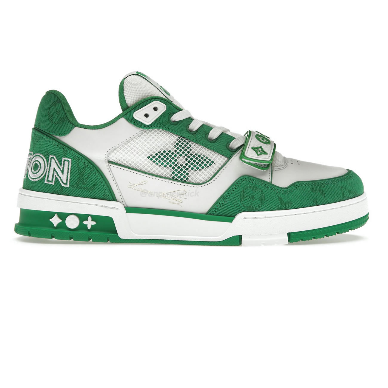 Monogram Denim Green 1 - www.kitistry.com Monogram Denim Green 1 - www.kitistry.com