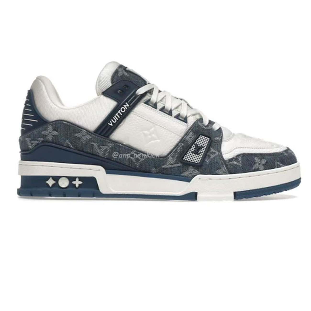 Monogram Denim White Blue(2) - www.kitistry.com Monogram Denim White Blue(2) - www.kitistry.com