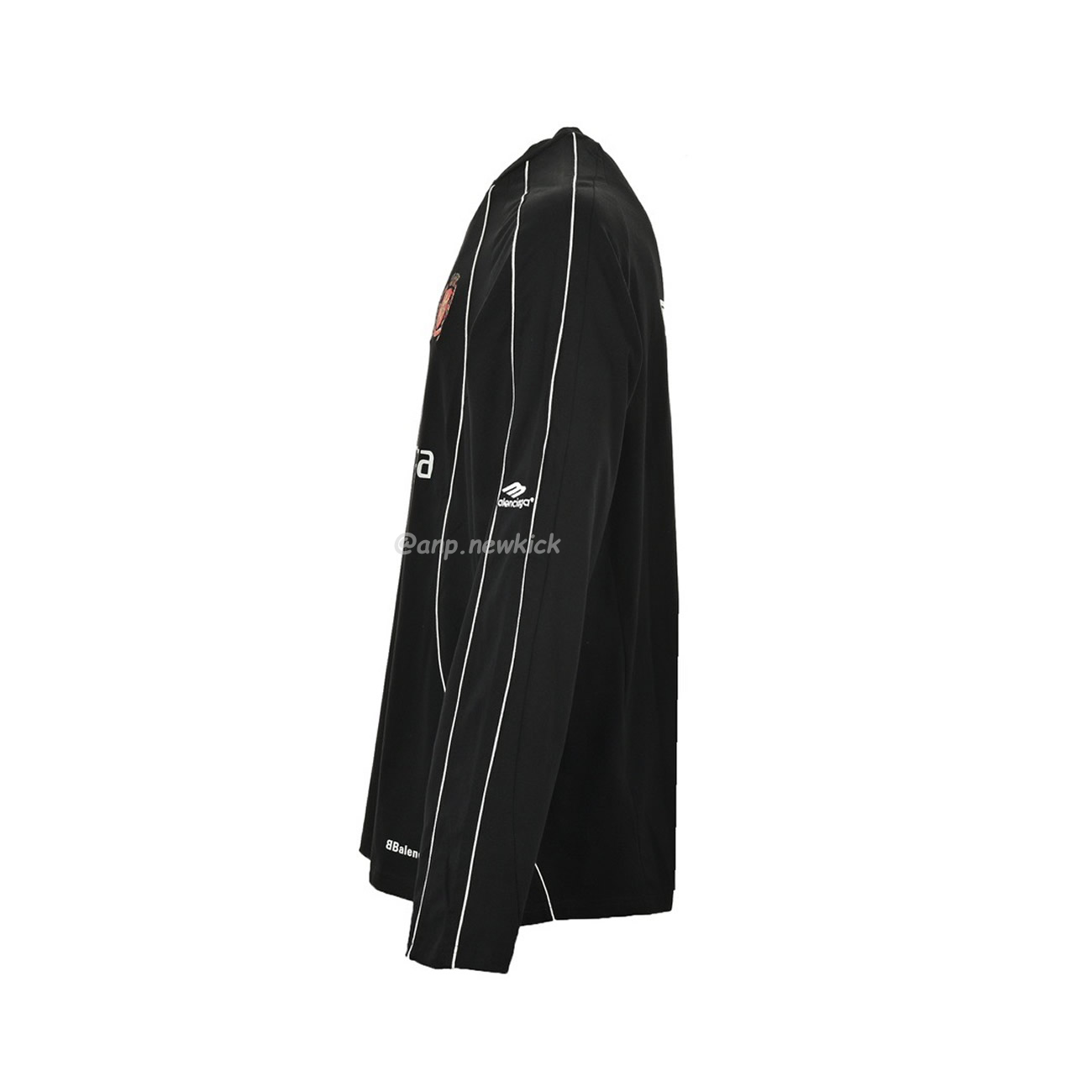 Balenciaga Black Soccer Long Sleeve Jersey T Shirt (8) - www.kitistry.com Balenciaga Black Soccer Long Sleeve Jersey T Shirt (8) - www.kitistry.com