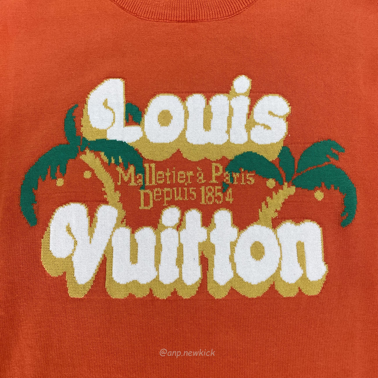 Louis Vuitton Short Sleeved Cotton Crewneck Orange Fw24 (7) - www.kitistry.com Louis Vuitton Short Sleeved Cotton Crewneck Orange Fw24 (7) - www.kitistry.com