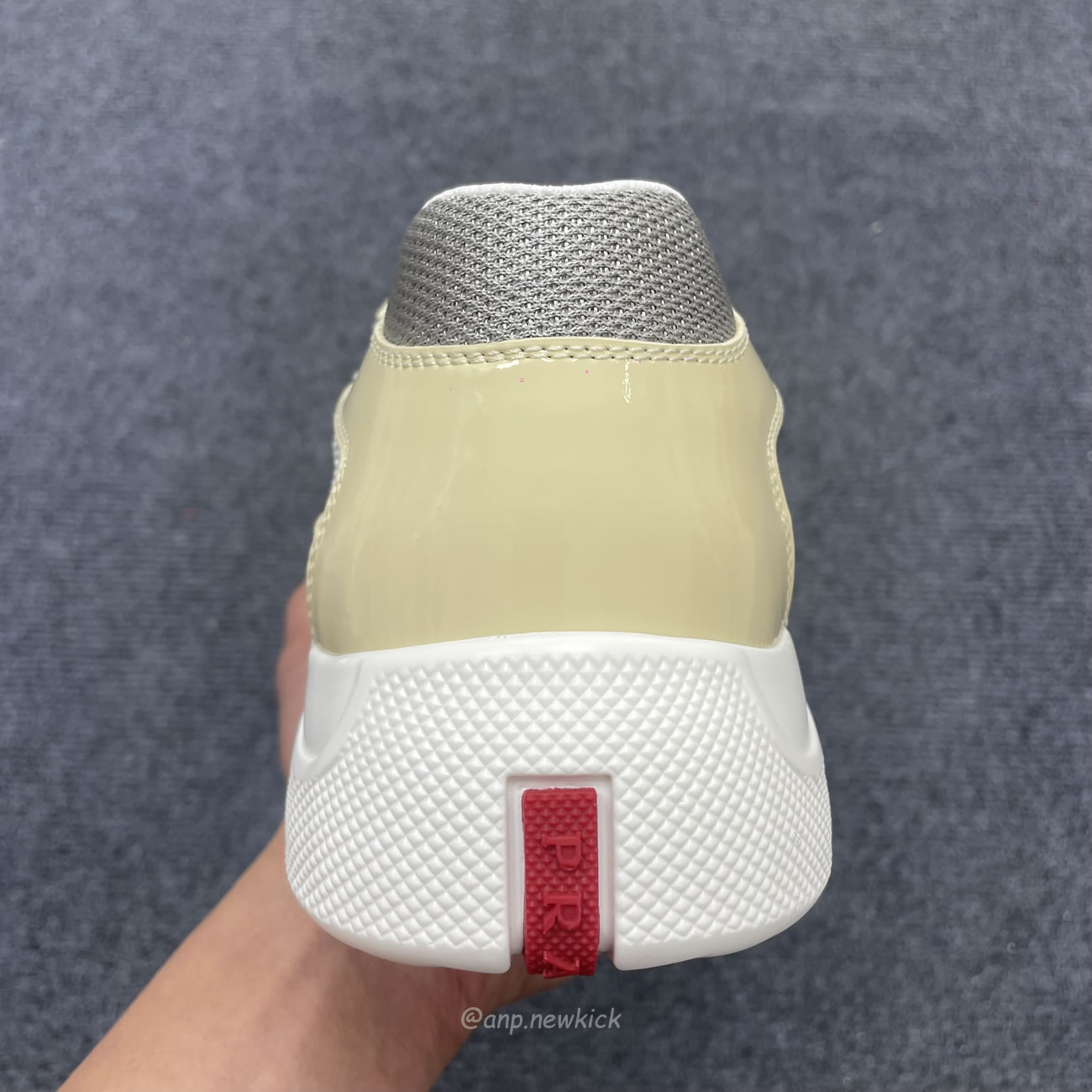 Prada Americas Cup Low Top Beige Sneakers (5) - www.kitistry.com Prada Americas Cup Low Top Beige Sneakers (5) - www.kitistry.com