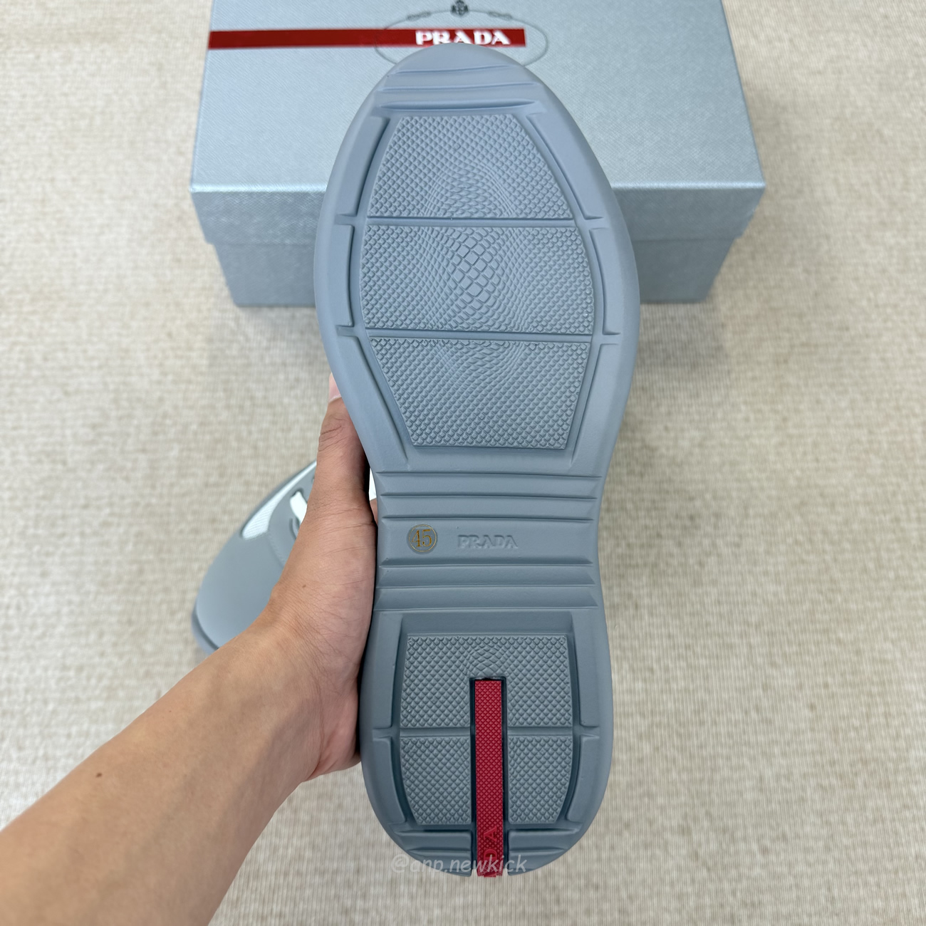 Prada Logo Lacing Low Cut Sneakers In Gray Steel Sneakers (4) - www.kitistry.com Prada Logo Lacing Low Cut Sneakers In Gray Steel Sneakers (4) - www.kitistry.com