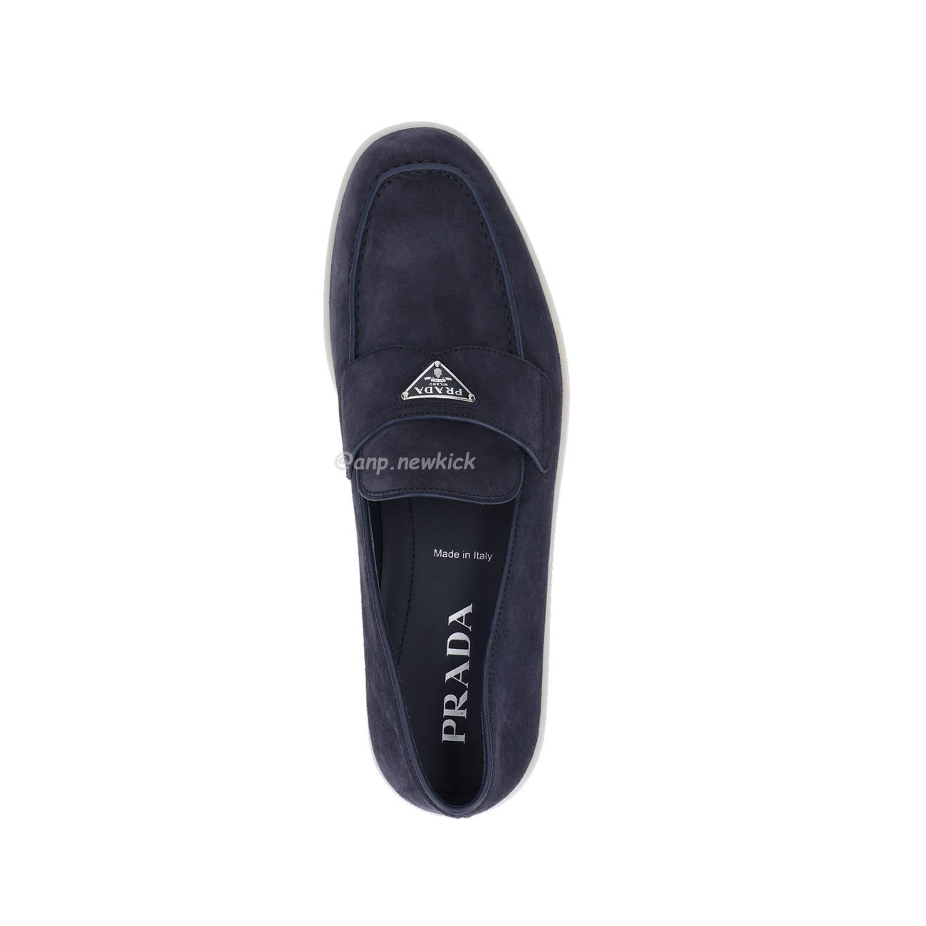 Prada Logo Suede Loafers (2) - www.kitistry.com Prada Logo Suede Loafers (2) - www.kitistry.com