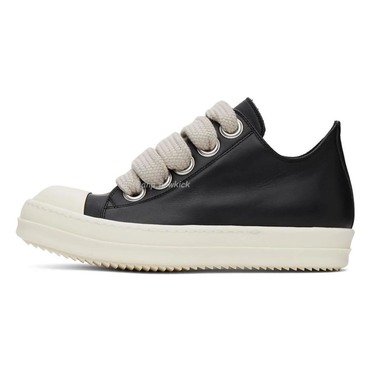 Rick Owens Jumbo Lace Padded Sneaks Low Black Acid Milk Ru02c7893 (22) - www.kitistry.com Rick Owens Jumbo Lace Padded Sneaks Low Black Acid Milk Ru02c7893 (22) - www.kitistry.com