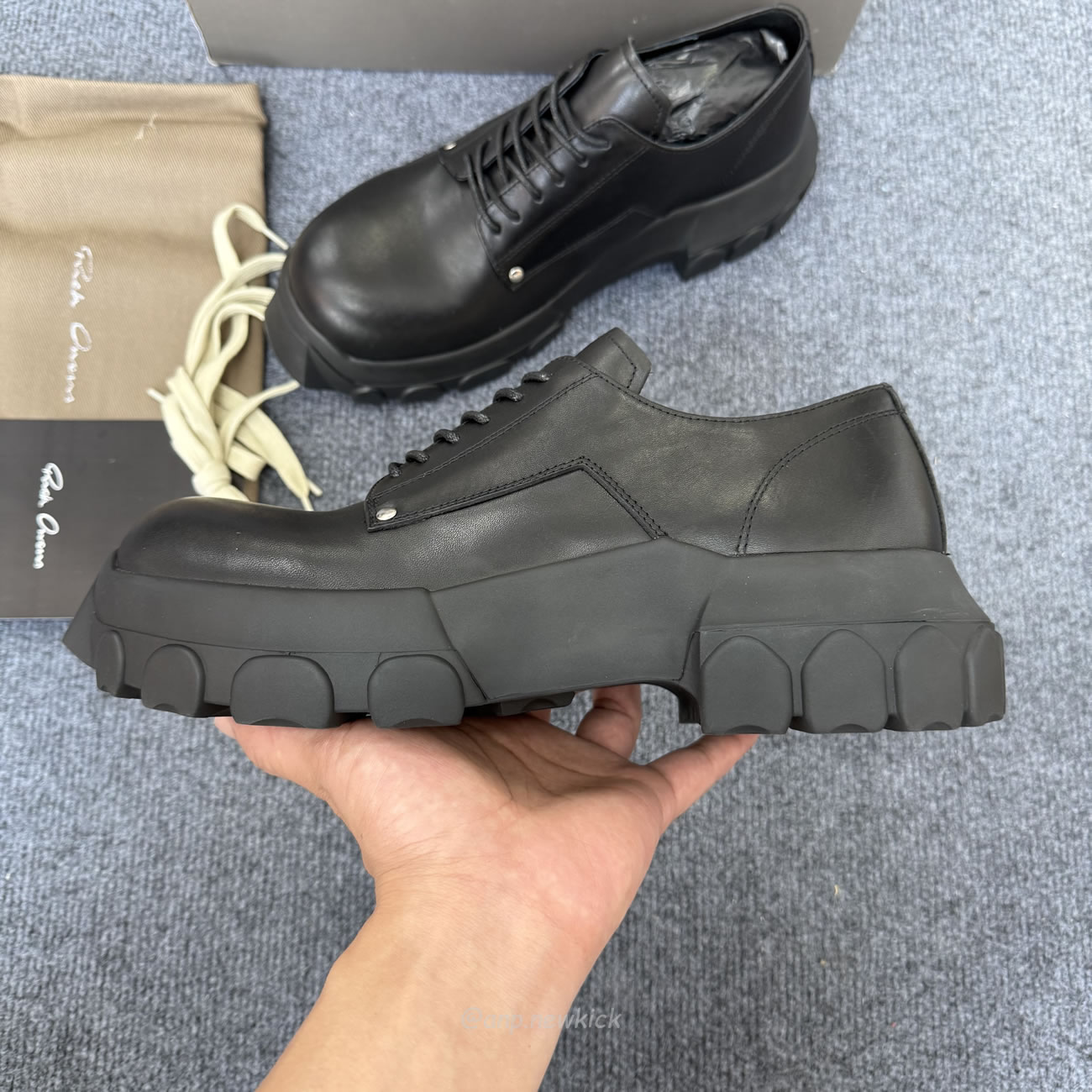 Rick Owens Mega Tractor Derby Shoes Black (3) - www.kitistry.com Rick Owens Mega Tractor Derby Shoes Black (3) - www.kitistry.com