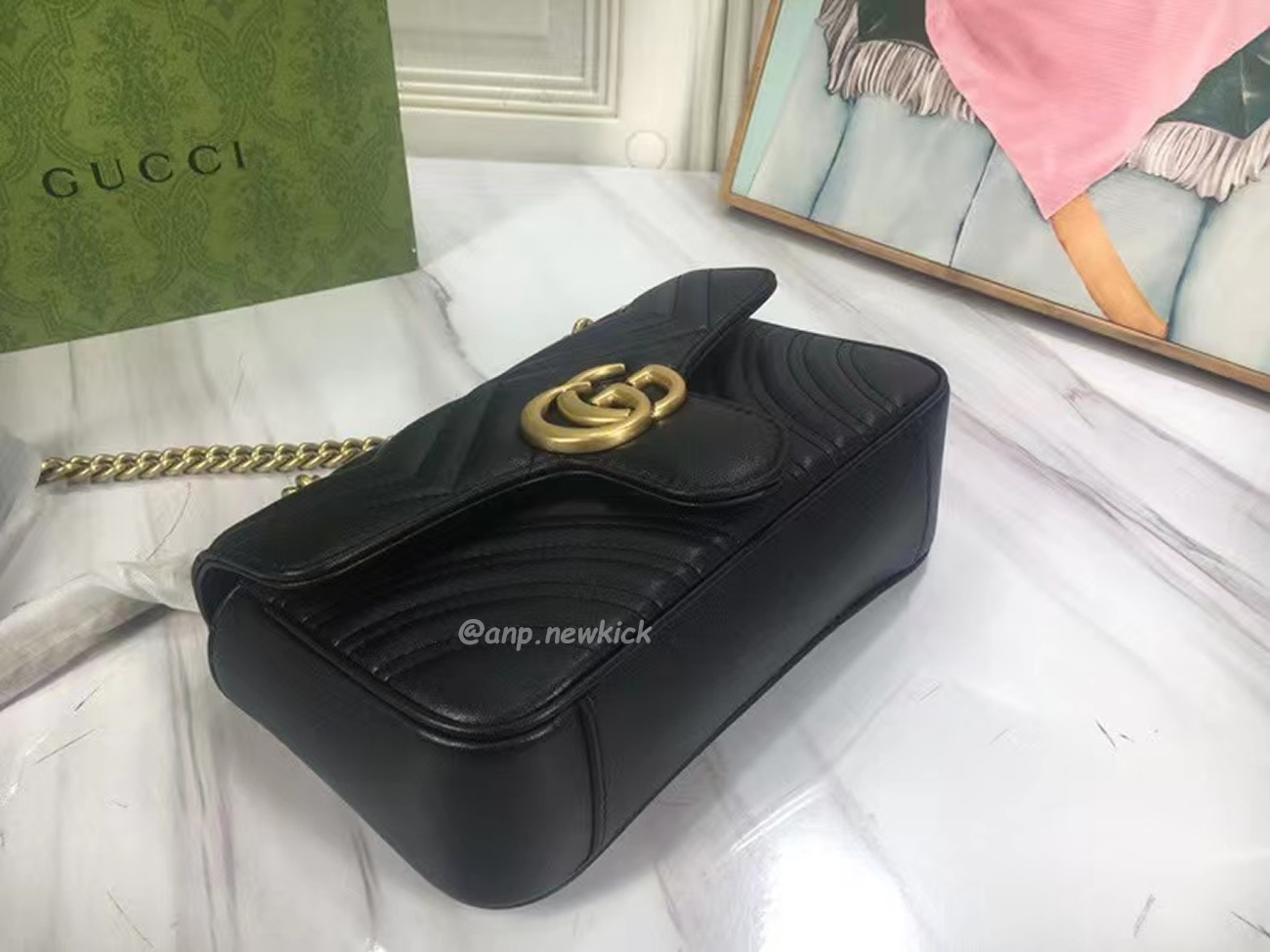 Gucci Gg Marmont Mini Shoulder Bag (2) - www.kitistry.com Gucci Gg Marmont Mini Shoulder Bag (2) - www.kitistry.com