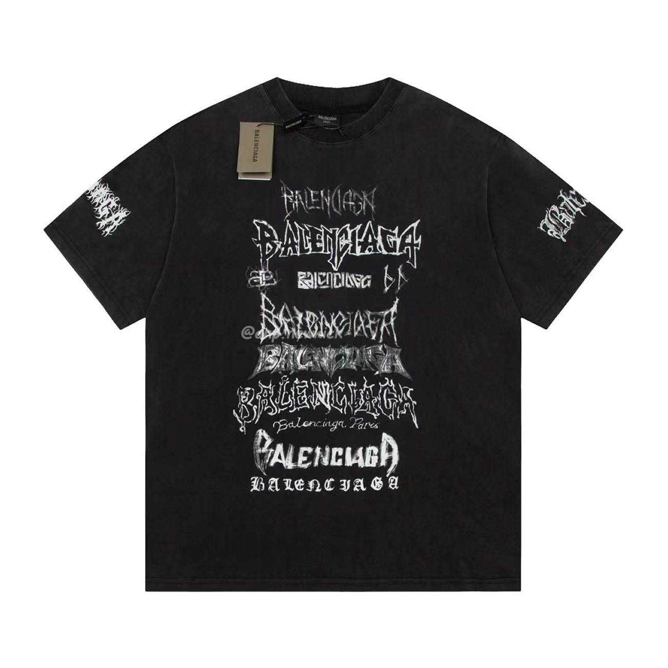 Balenciaga Sanskrit Alphabet Full Body Print Short Sleeve T Shirt (1) - www.kitistry.com Balenciaga Sanskrit Alphabet Full Body Print Short Sleeve T Shirt (1) - www.kitistry.com