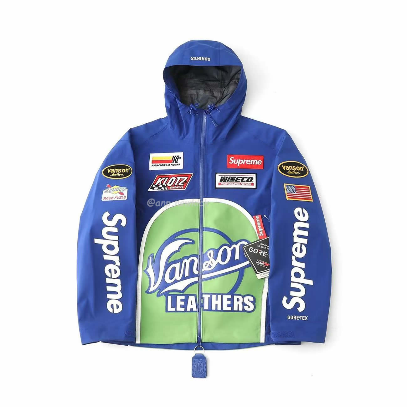 Supreme Vanson Leathers Gore Tex Shell Jacket Black Blue White Fw25 (2) - www.kitistry.com Supreme Vanson Leathers Gore Tex Shell Jacket Black Blue White Fw25 (2) - www.kitistry.com