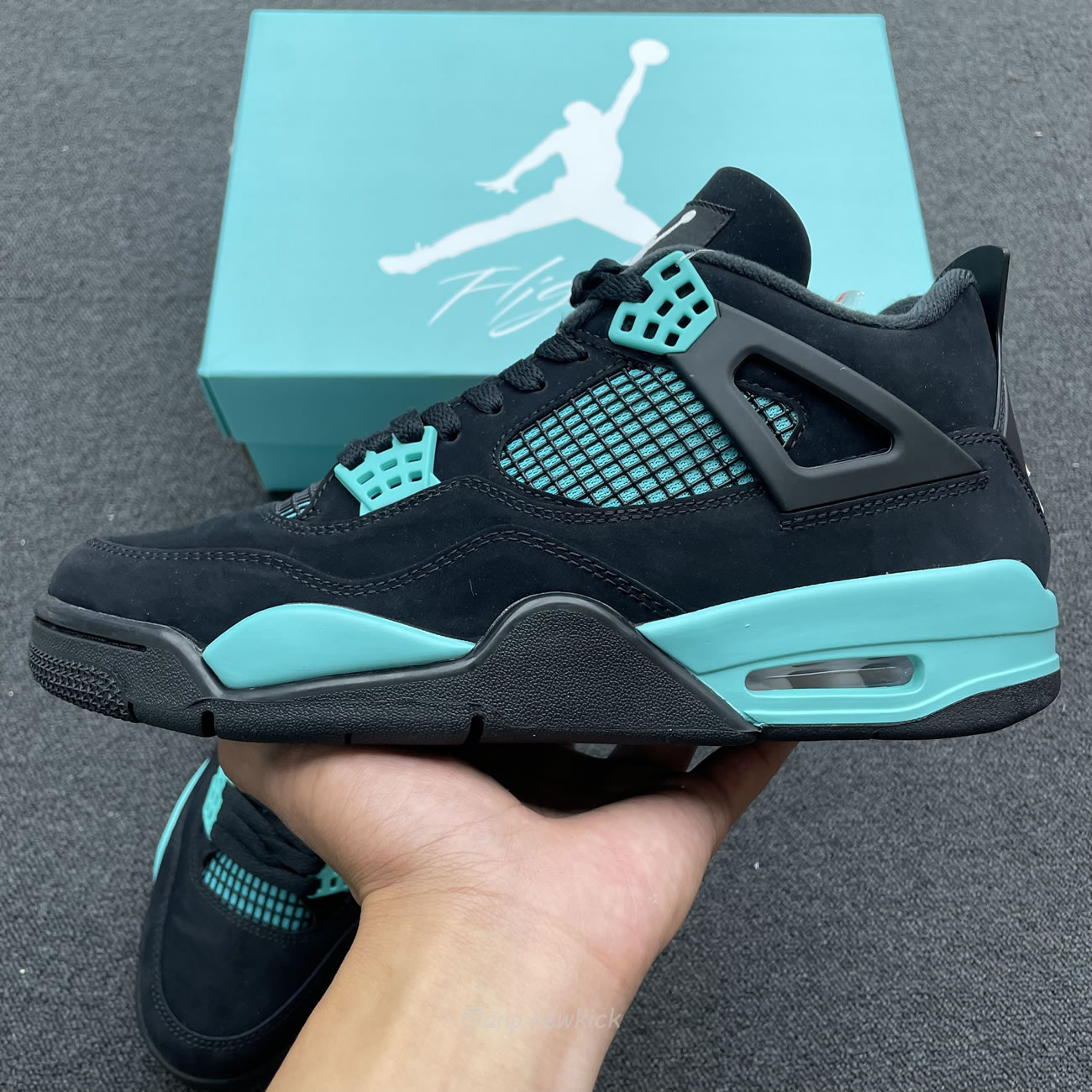 Air Jordan 4 Retro Tiffany Black Green (8) - www.kitistry.com Air Jordan 4 Retro Tiffany Black Green (8) - www.kitistry.com