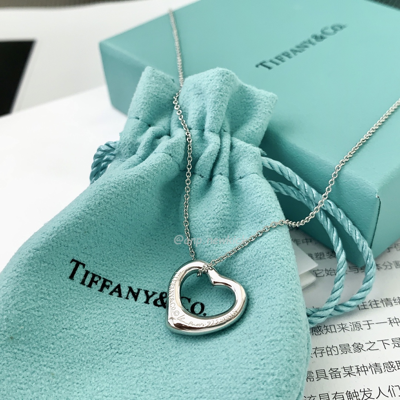 Tiffany Sterling Floating Heart Pendant Necklace (4) - www.kitistry.com Tiffany Sterling Floating Heart Pendant Necklace (4) - www.kitistry.com