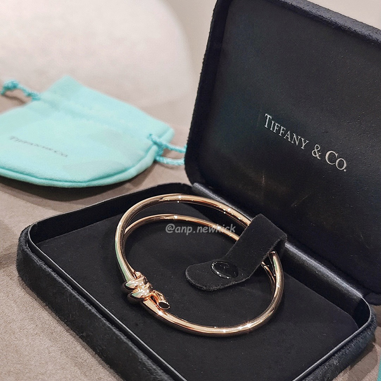 Tiffany Knot Rose Gold Diamond Bracelet (5) - www.kitistry.com Tiffany Knot Rose Gold Diamond Bracelet (5) - www.kitistry.com