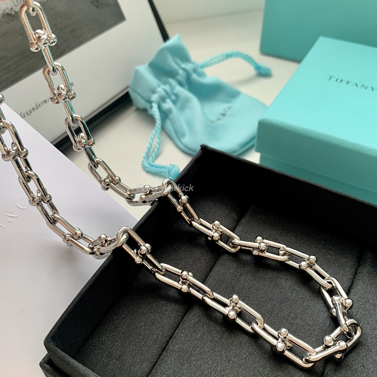 Tiffany Hardwear Gold Coarse Gradient Buckle Chain Necklace (5) - www.kitistry.com Tiffany Hardwear Gold Coarse Gradient Buckle Chain Necklace (5) - www.kitistry.com