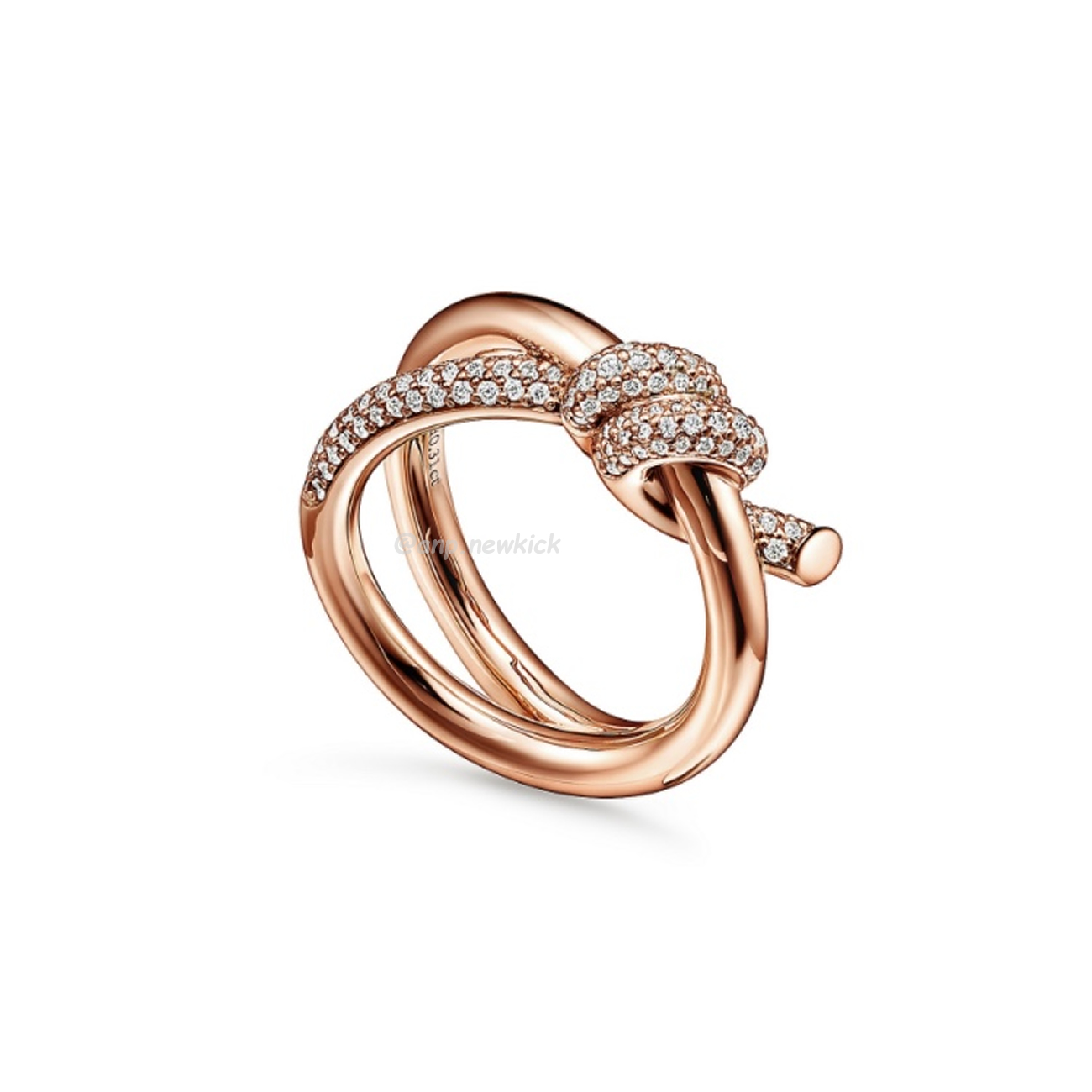 Tiffany T Rose Gold Diamond Double Row Ring (1) - www.kitistry.com Tiffany T Rose Gold Diamond Double Row Ring (1) - www.kitistry.com
