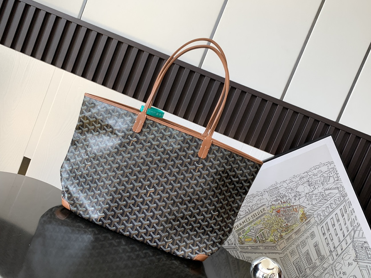 Goyard Artois Tote Pm Blacknatural Green Grey Red White Navy Blue Black Yellow (2) - www.kitistry.com Goyard Artois Tote Pm Blacknatural Green Grey Red White Navy Blue Black Yellow (2) - www.kitistry.com