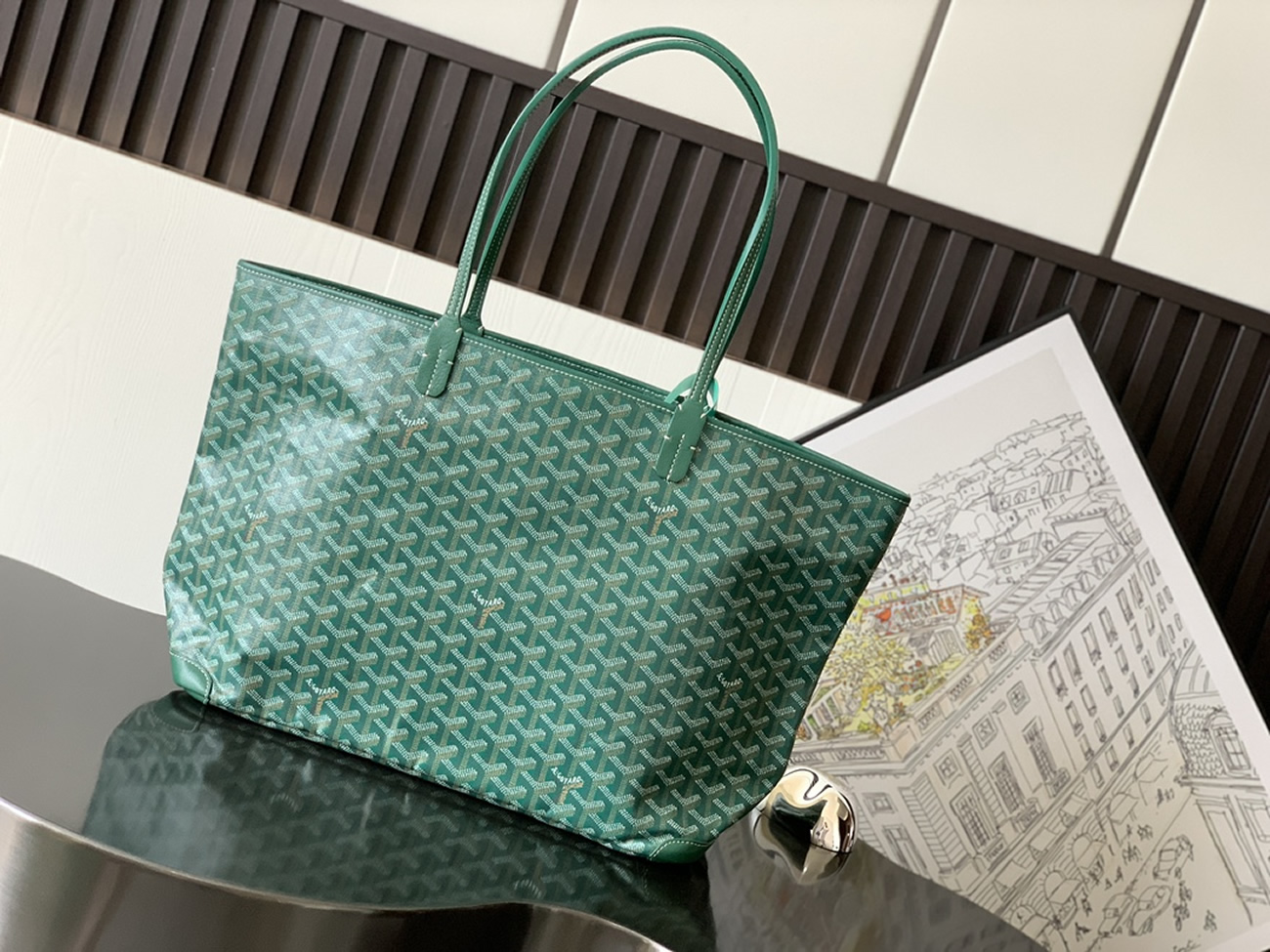 Goyard Artois Tote Pm Blacknatural Green Grey Red White Navy Blue Black Yellow (3) - www.kitistry.com Goyard Artois Tote Pm Blacknatural Green Grey Red White Navy Blue Black Yellow (3) - www.kitistry.com