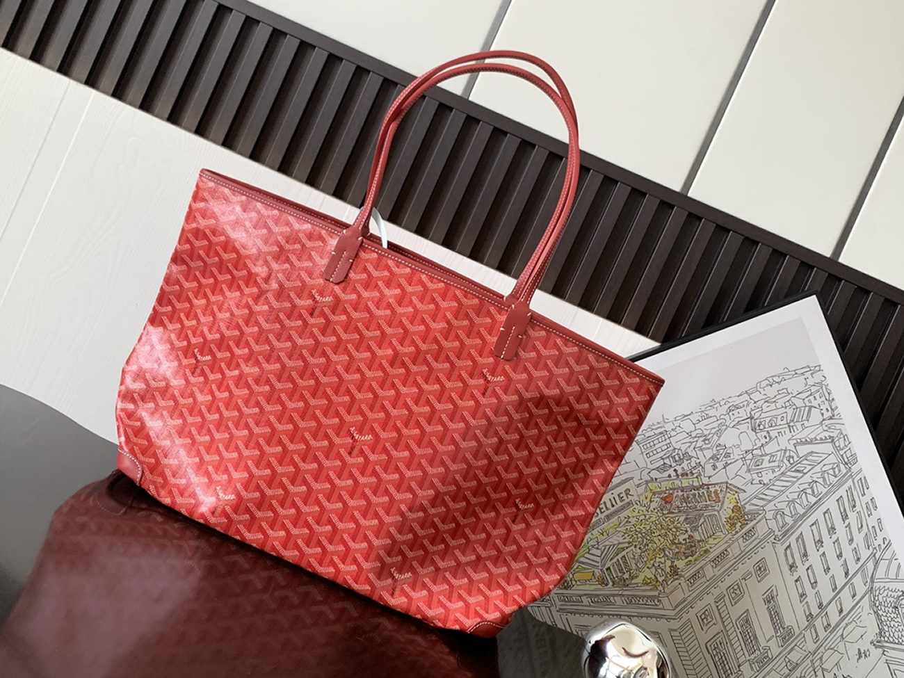 Goyard Artois Tote Pm Blacknatural Green Grey Red White Navy Blue Black Yellow (5) - www.kitistry.com Goyard Artois Tote Pm Blacknatural Green Grey Red White Navy Blue Black Yellow (5) - www.kitistry.com