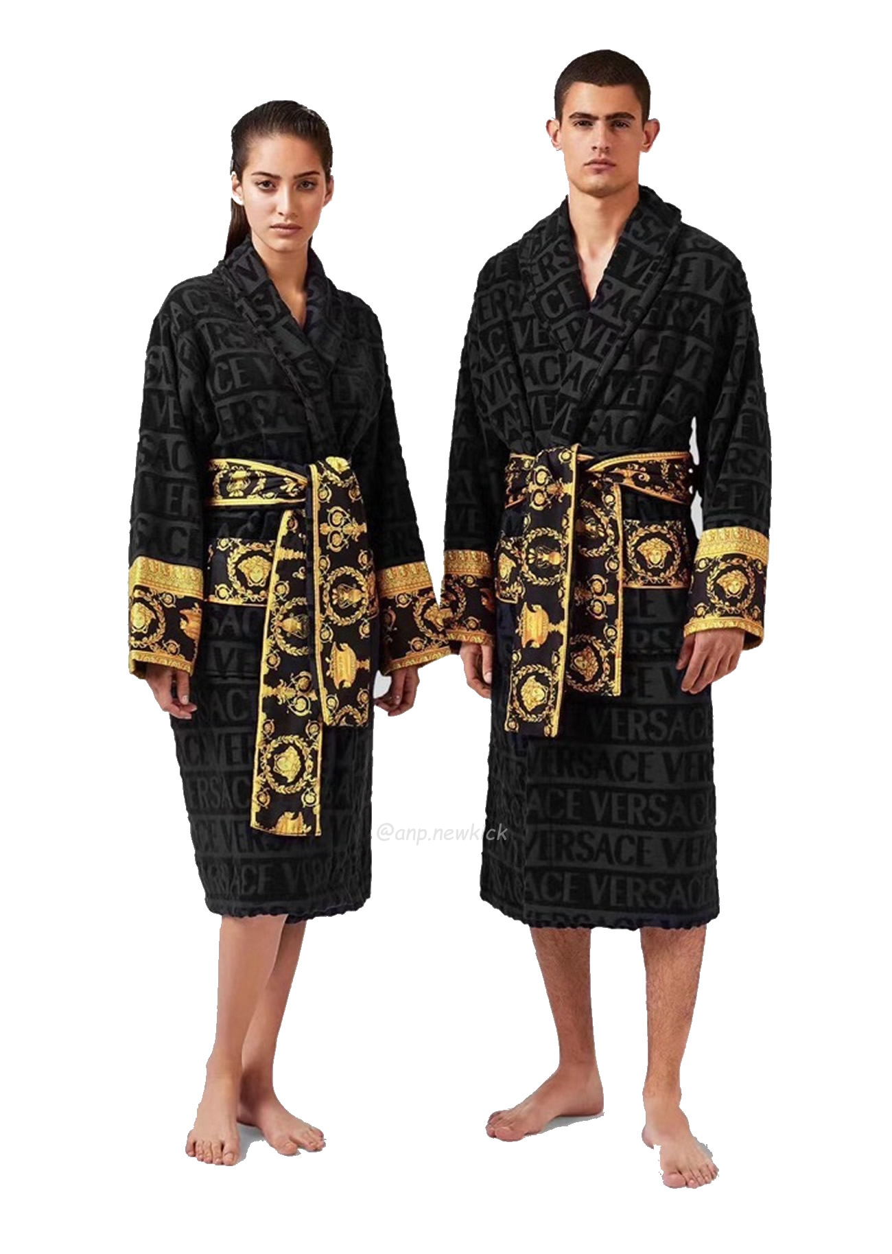Versace Baroque Logo Jacquard Cotton Bathrobe (14) - www.kitistry.com Versace Baroque Logo Jacquard Cotton Bathrobe (14) - www.kitistry.com