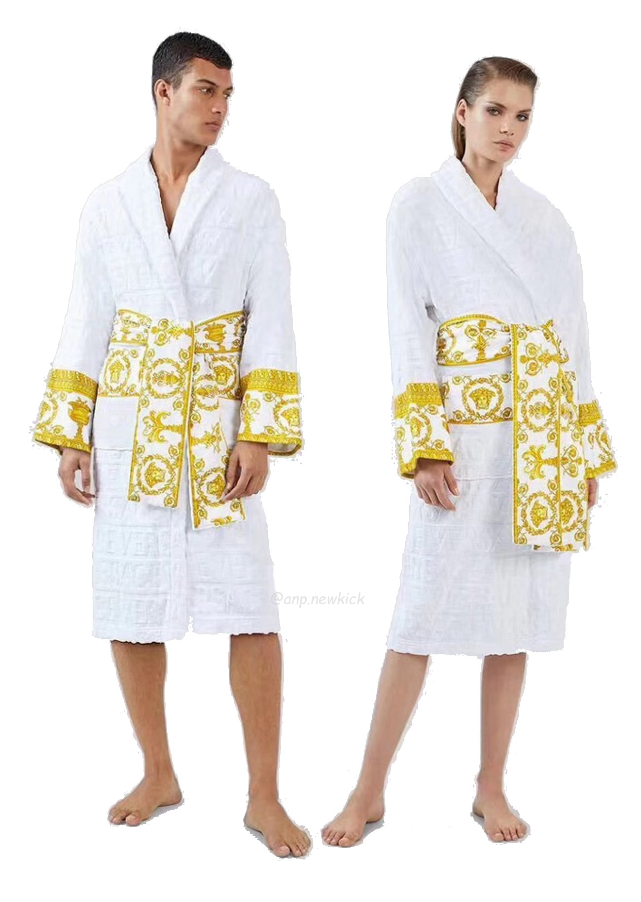 Versace Baroque Logo Jacquard Cotton Bathrobe (5) - www.kitistry.com Versace Baroque Logo Jacquard Cotton Bathrobe (5) - www.kitistry.com