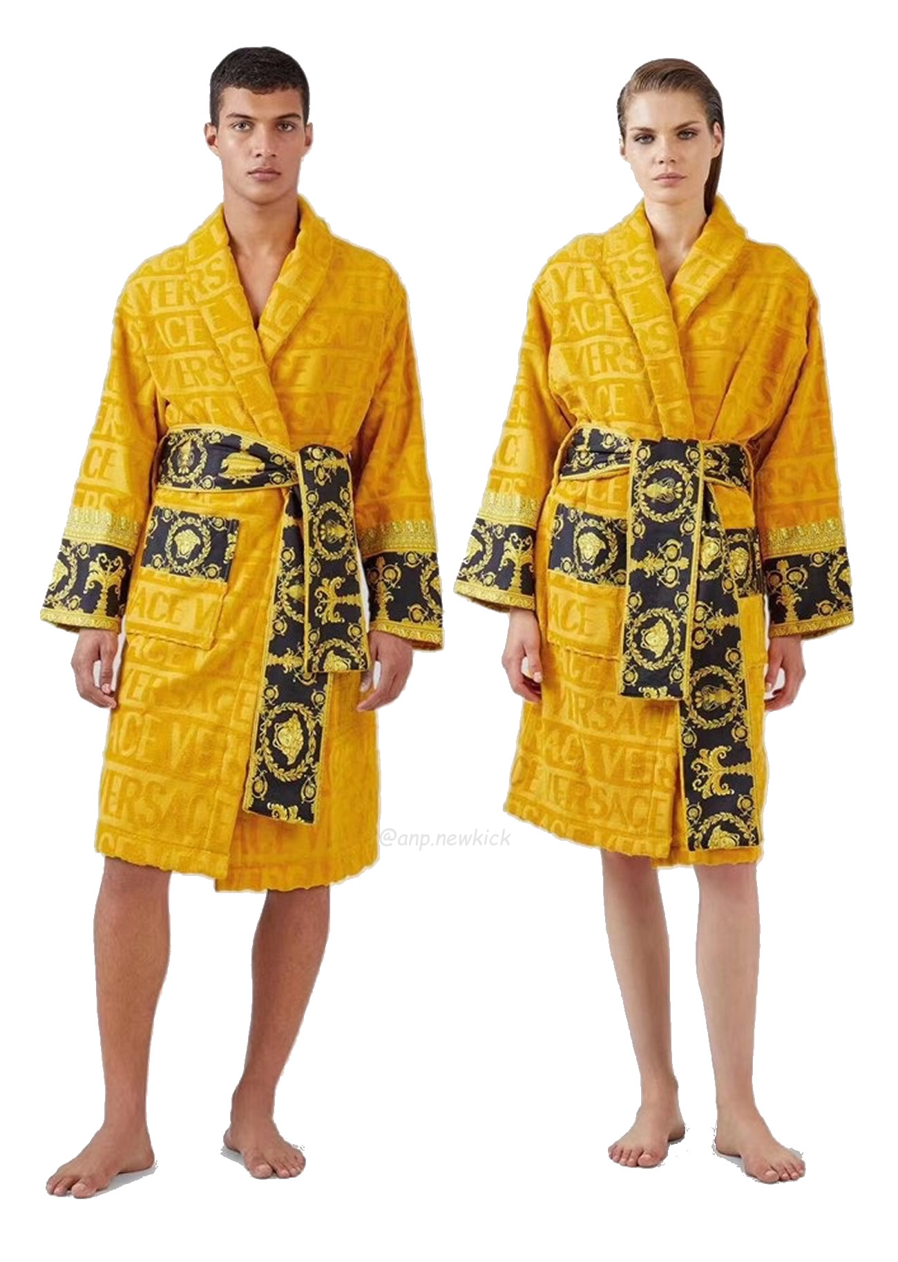 Versace Baroque Logo Jacquard Cotton Bathrobe (7) - www.kitistry.com Versace Baroque Logo Jacquard Cotton Bathrobe (7) - www.kitistry.com
