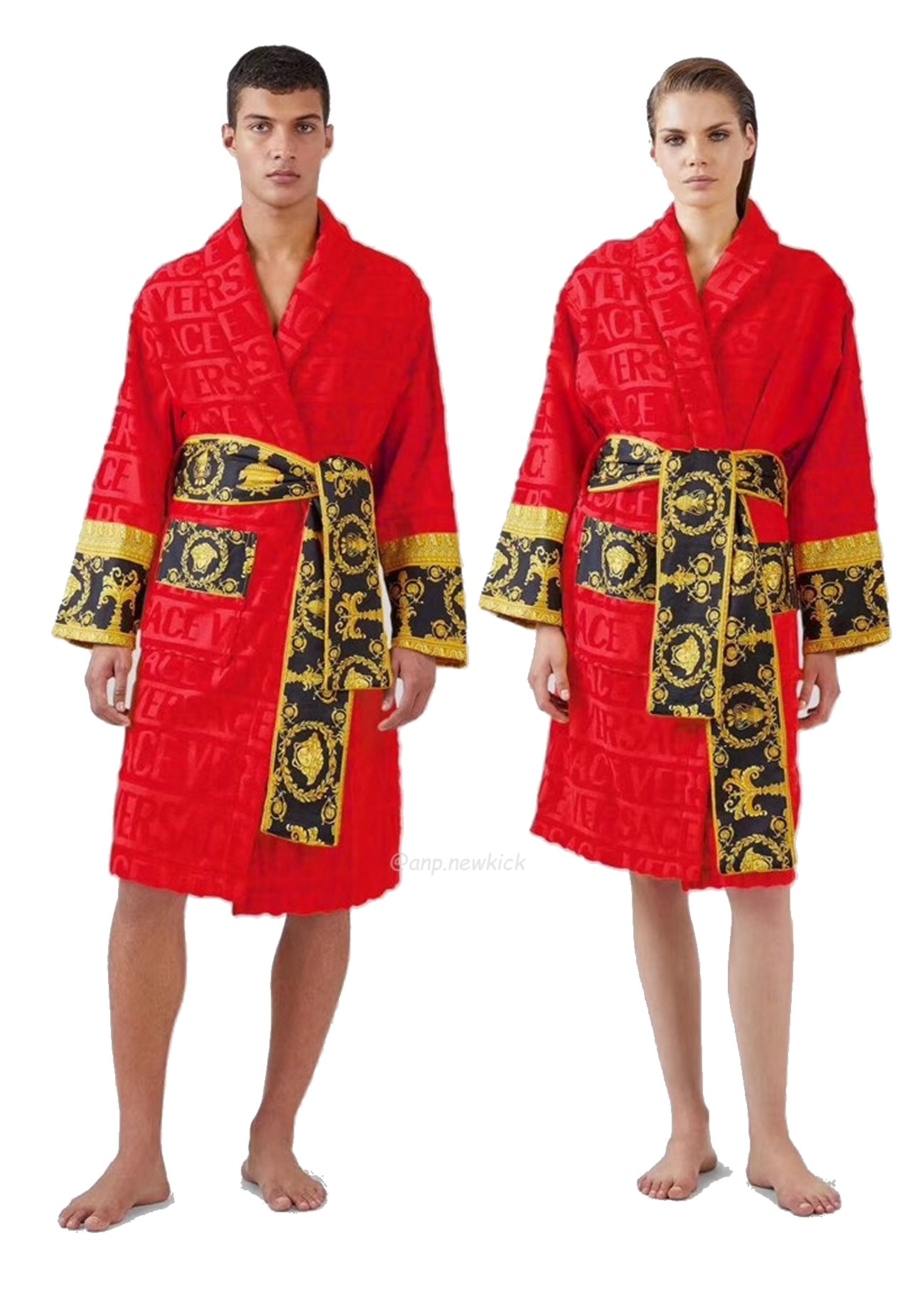 Versace Baroque Logo Jacquard Cotton Bathrobe (8) - www.kitistry.com Versace Baroque Logo Jacquard Cotton Bathrobe (8) - www.kitistry.com