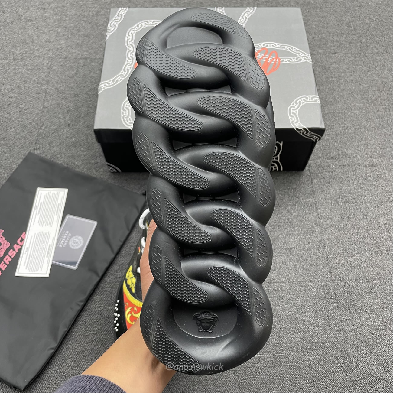 Versace Chain Reaction Sneaker (10) - www.kitistry.com