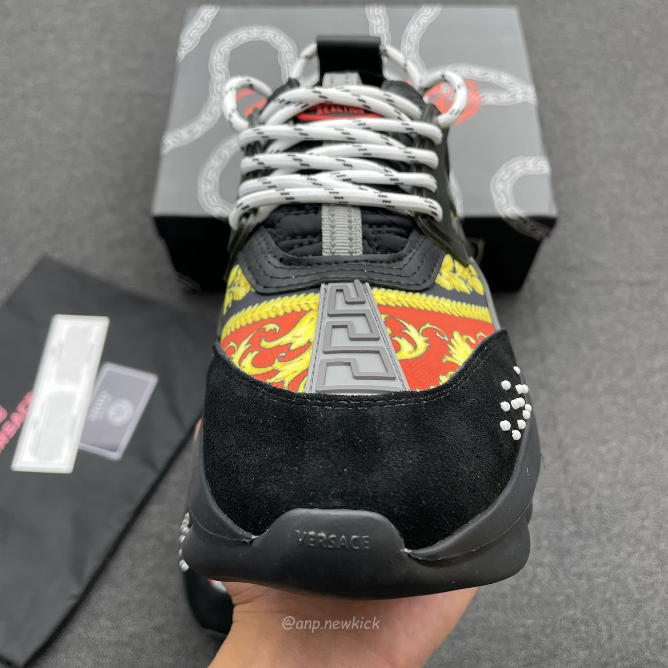 Versace Chain Reaction Sneaker (12) - www.kitistry.com