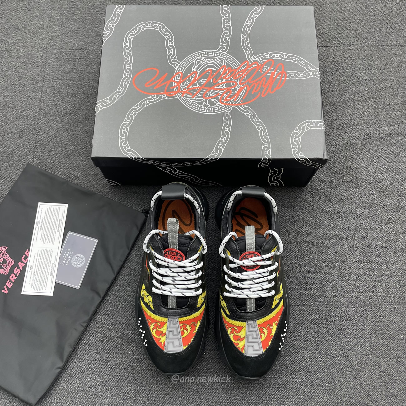 Versace Chain Reaction Sneaker (3) - www.kitistry.com