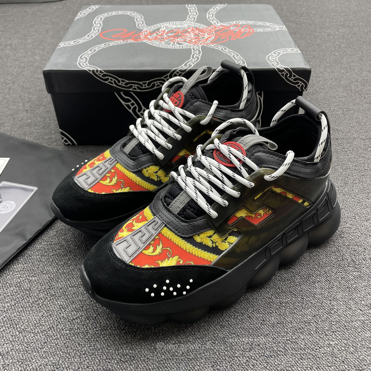 Versace Chain Reaction Sneaker (5) - www.kitistry.com