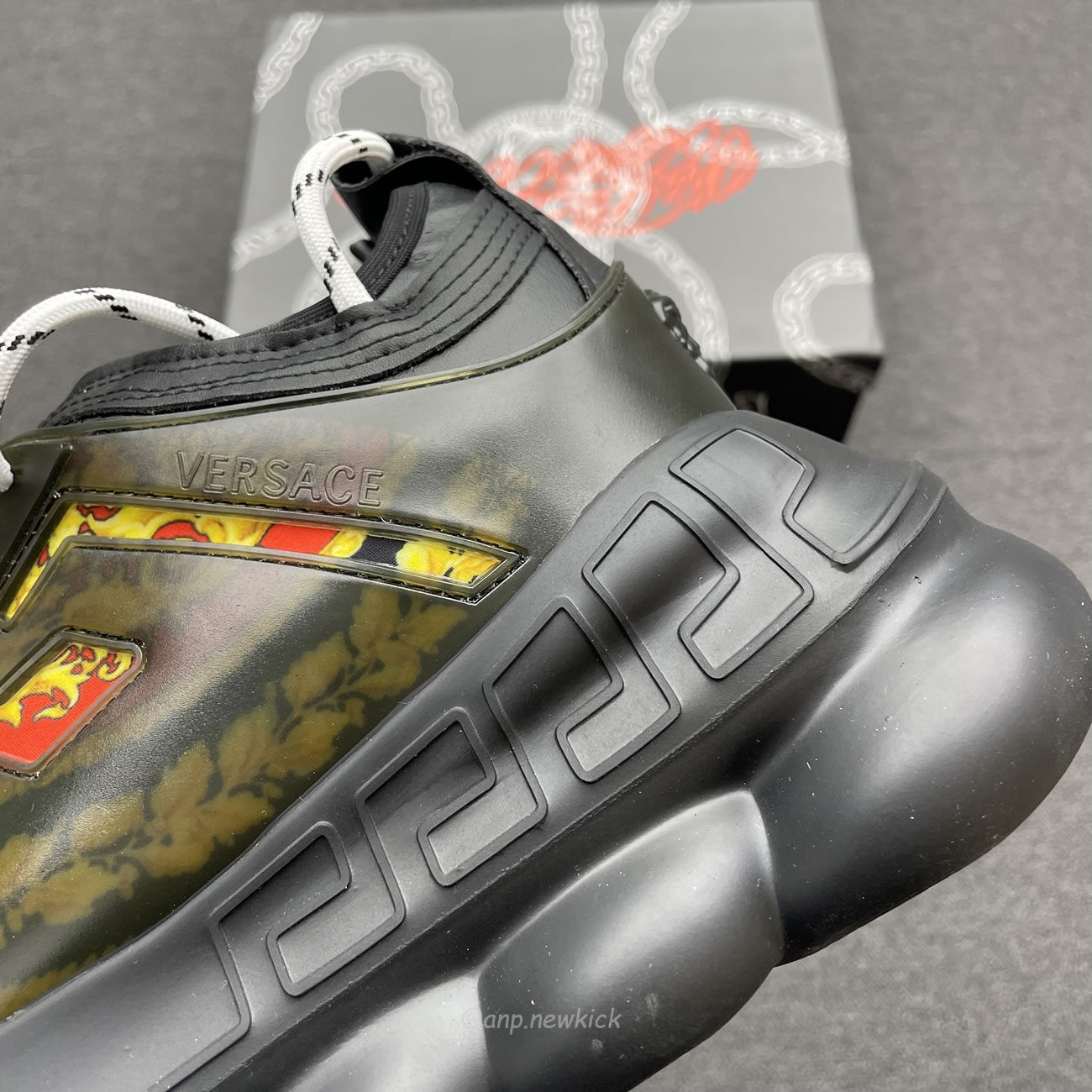 Versace Chain Reaction Sneaker (9) - www.kitistry.com