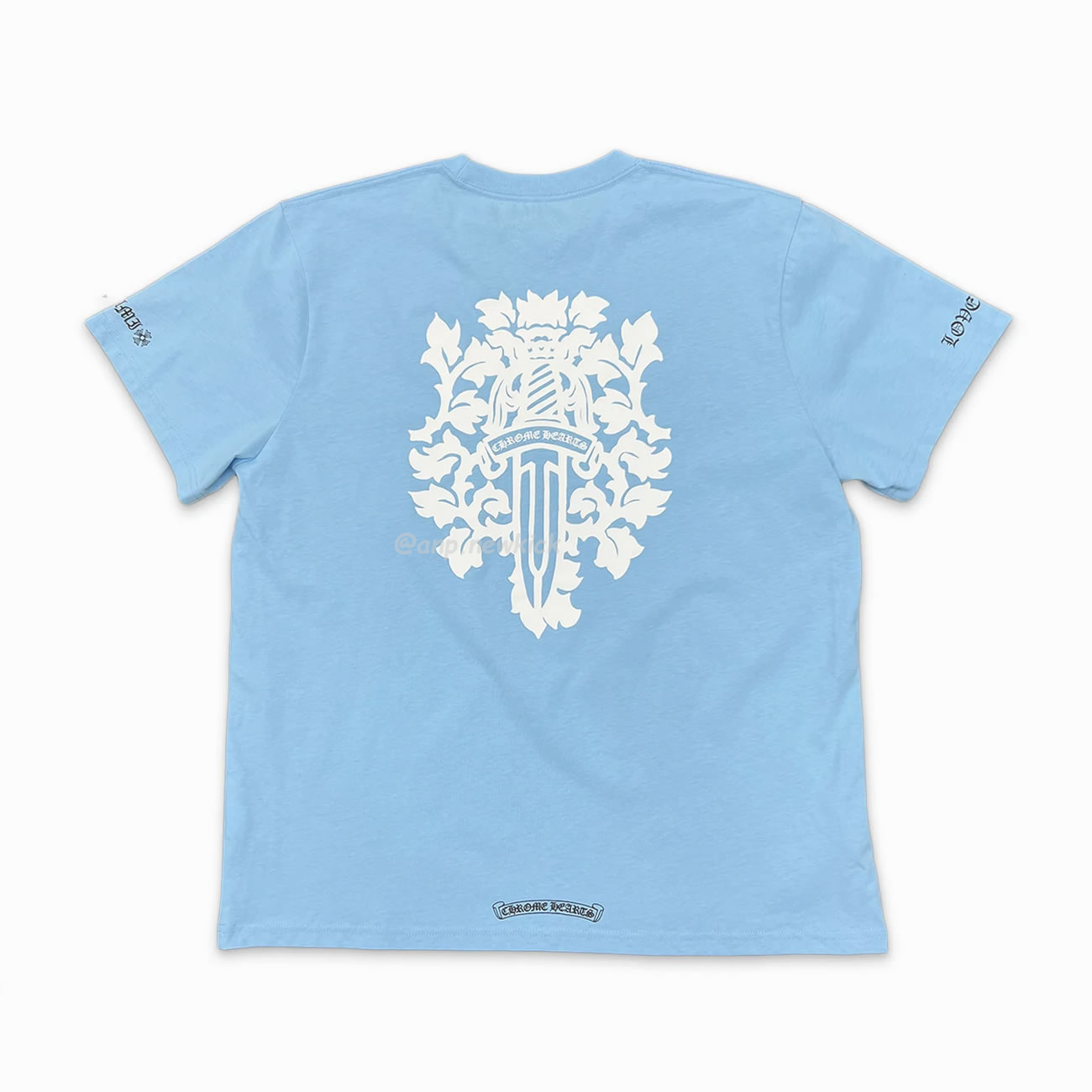 Chrome Hearts Vine Dagger T Shirt Baby Blue (3) - www.kitistry.com Chrome Hearts Vine Dagger T Shirt Baby Blue (3) - www.kitistry.com