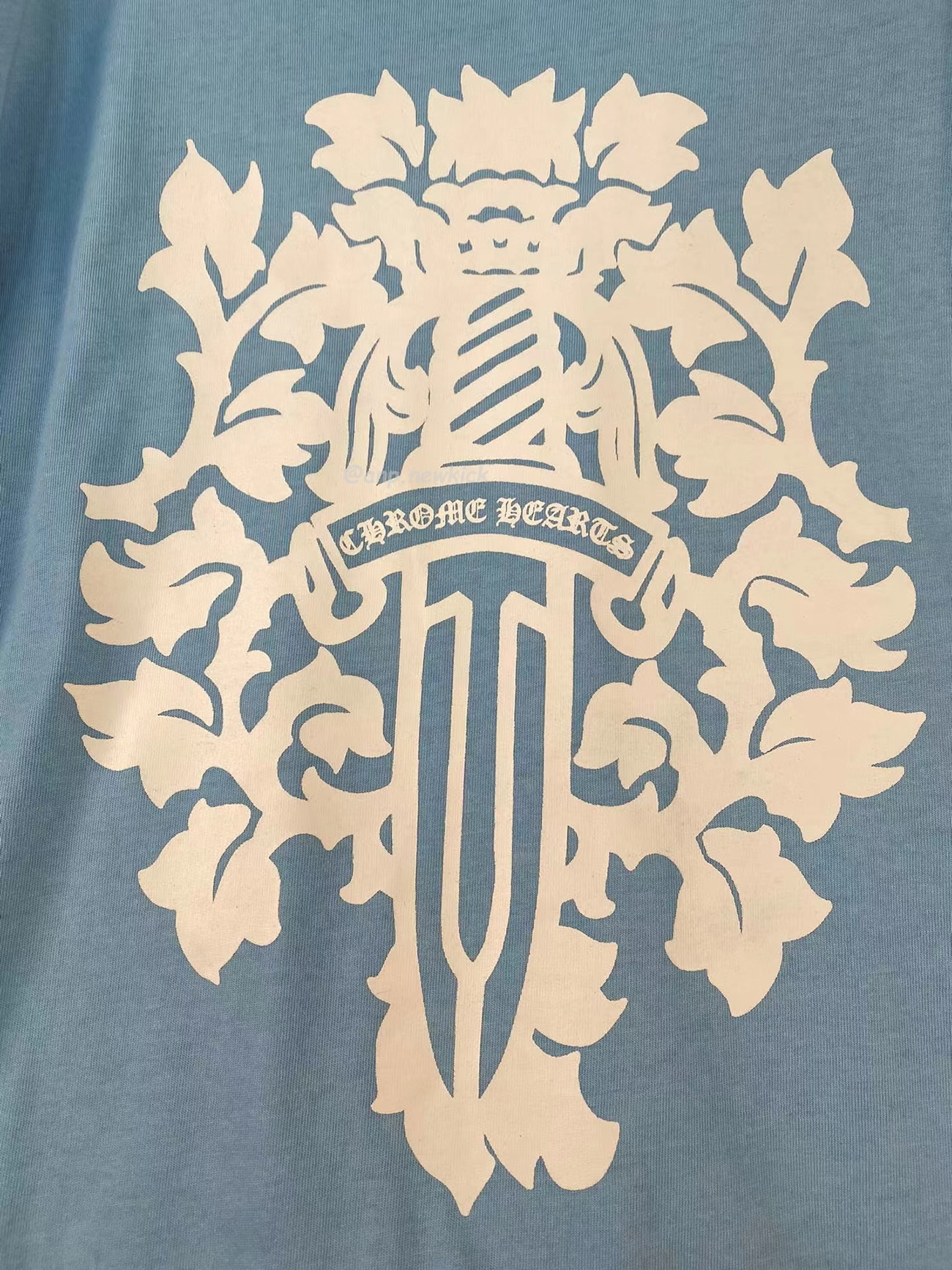 Chrome Hearts Vine Dagger T Shirt Baby Blue (7) - www.kitistry.com Chrome Hearts Vine Dagger T Shirt Baby Blue (7) - www.kitistry.com