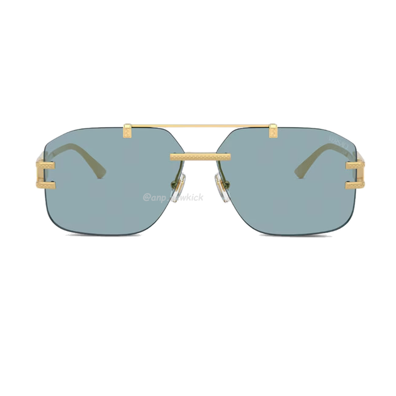 Versace Damier Plaque Sunglasses Black Gold (1) - www.kitistry.com Versace Damier Plaque Sunglasses Black Gold (1) - www.kitistry.com