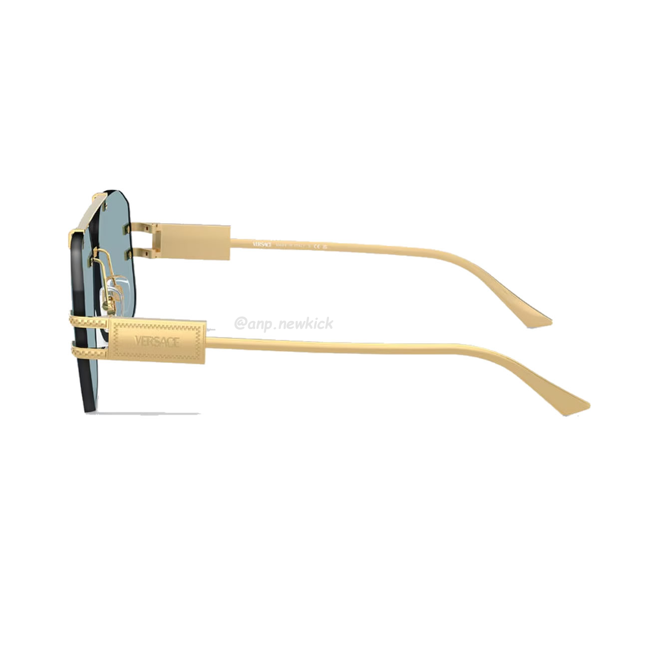Versace Damier Plaque Sunglasses Black Gold (6) - www.kitistry.com Versace Damier Plaque Sunglasses Black Gold (6) - www.kitistry.com