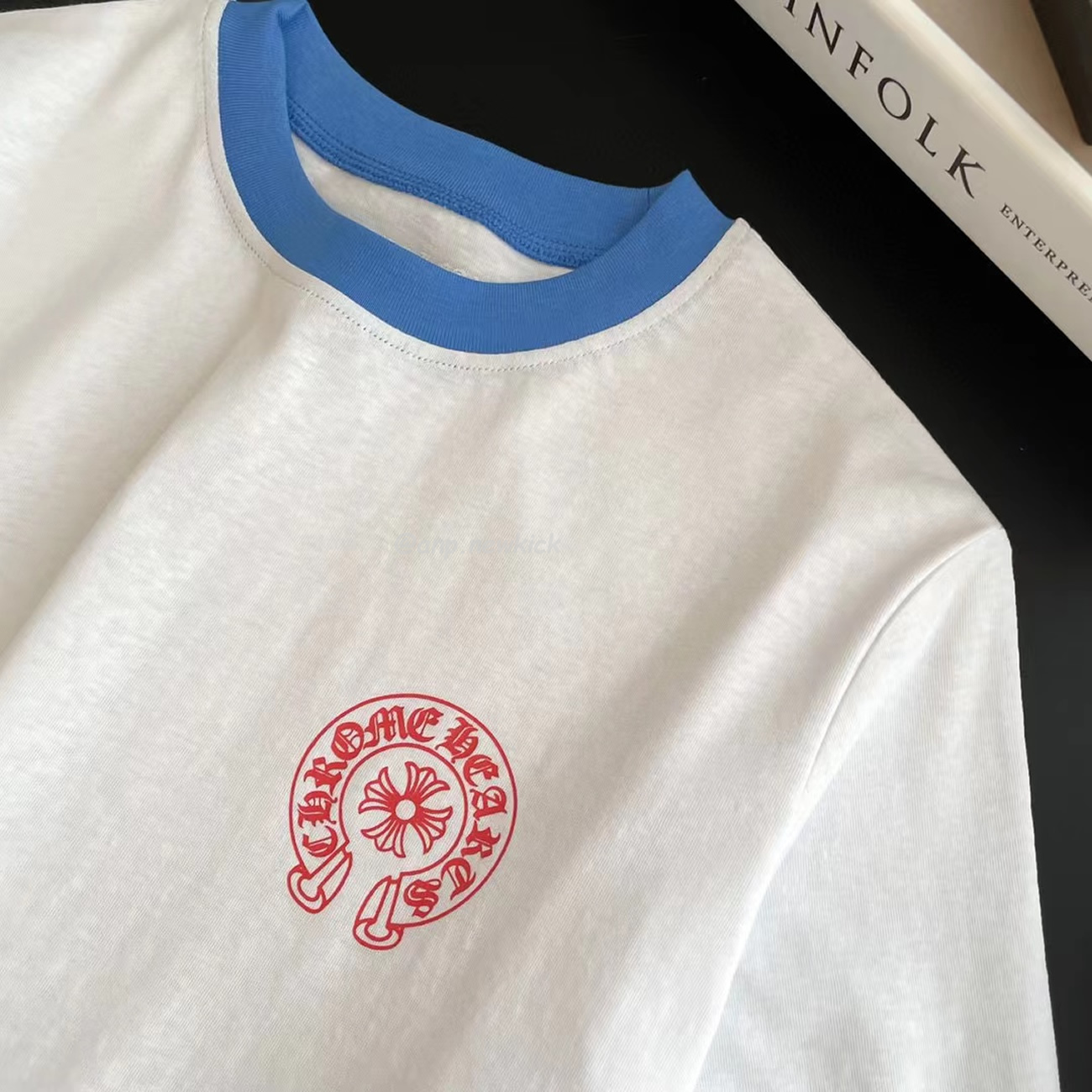 Chrome Hearts Horseshoe Logo Vintage White Short Sleeve Tee (9) - www.kitistry.com Chrome Hearts Horseshoe Logo Vintage White Short Sleeve Tee (9) - www.kitistry.com
