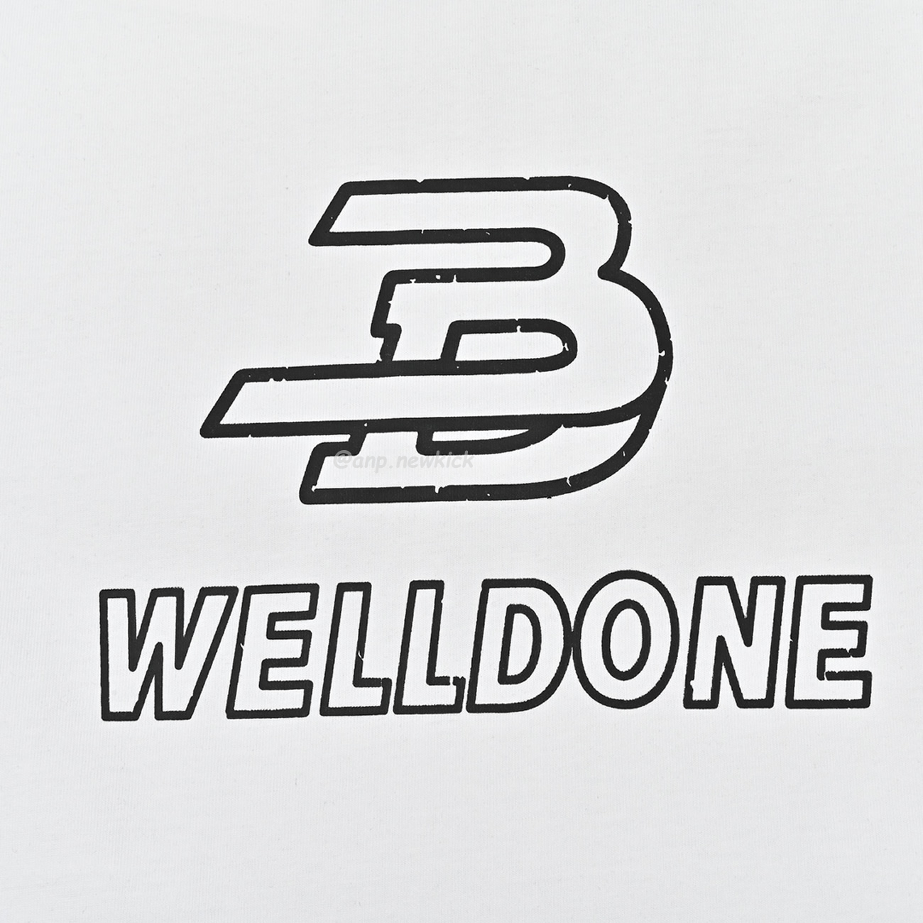 Welldone Letter Printing Black White T Shirt (7) - www.kitistry.com Welldone Letter Printing Black White T Shirt (7) - www.kitistry.com