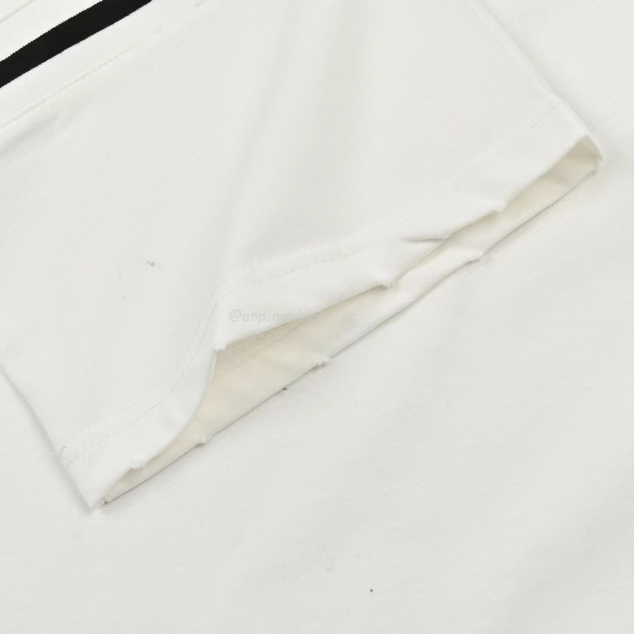 Dior Wide Body Bamboo Pure Cotton Plain Weave Fabric T Shirt White Navy (4) - www.kitistry.com Dior Wide Body Bamboo Pure Cotton Plain Weave Fabric T Shirt White Navy (4) - www.kitistry.com